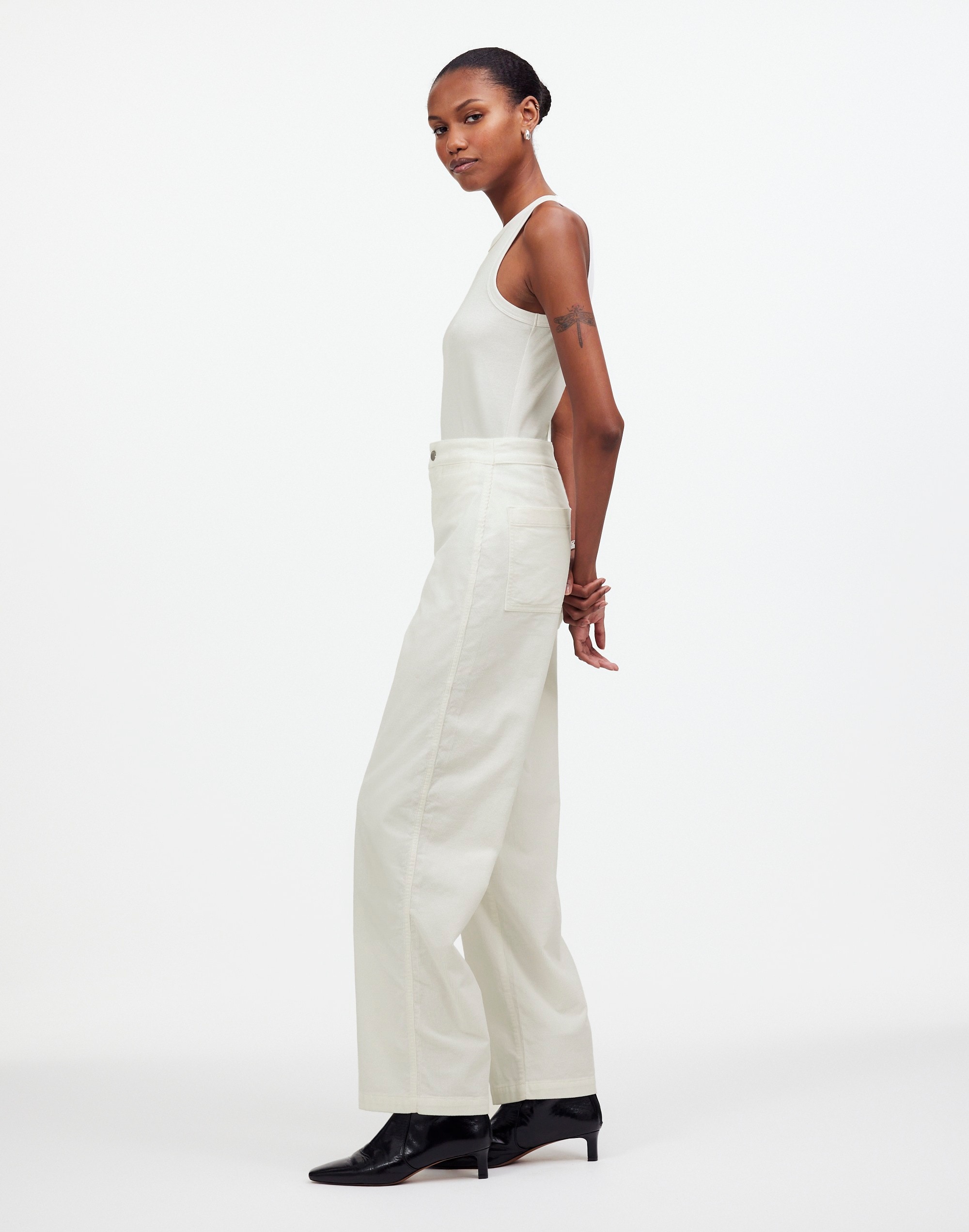 The Emmett Wide-Leg Pant Corduroy: Welt Pocket Edition | Madewell