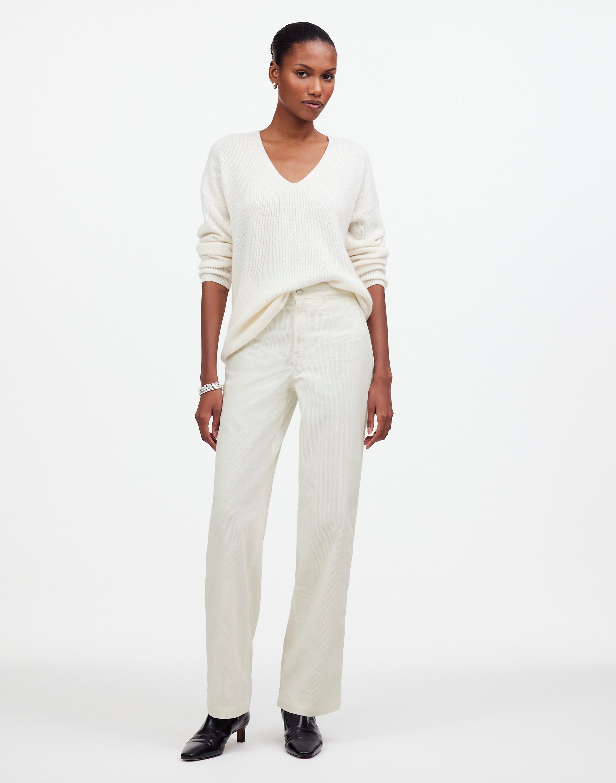 The Emmett Wide-Leg Pant Corduroy: Welt Pocket Edition | Madewell