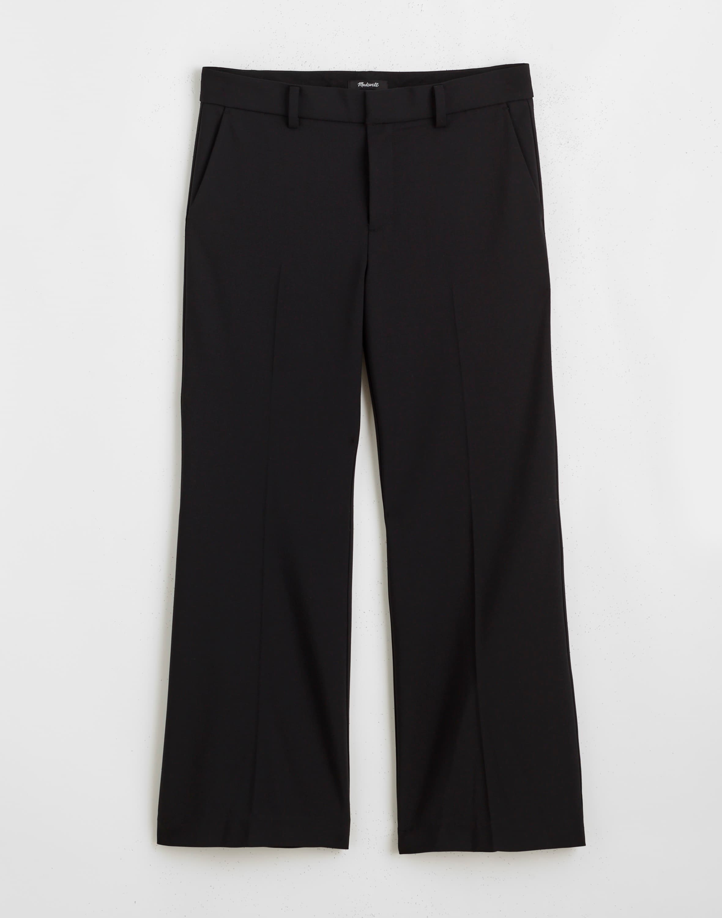 Kick Out Crop Pants Wool-Blend Twill | Madewell