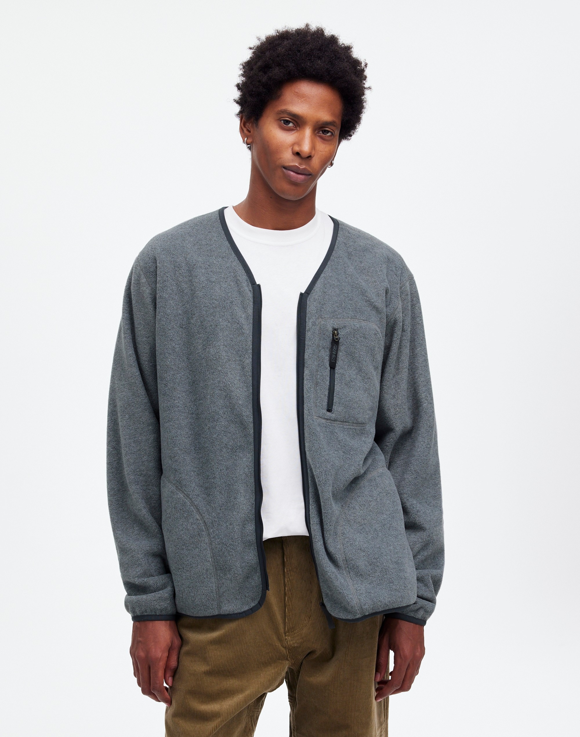 Gramicci® Fleece Cardigan | Madewell