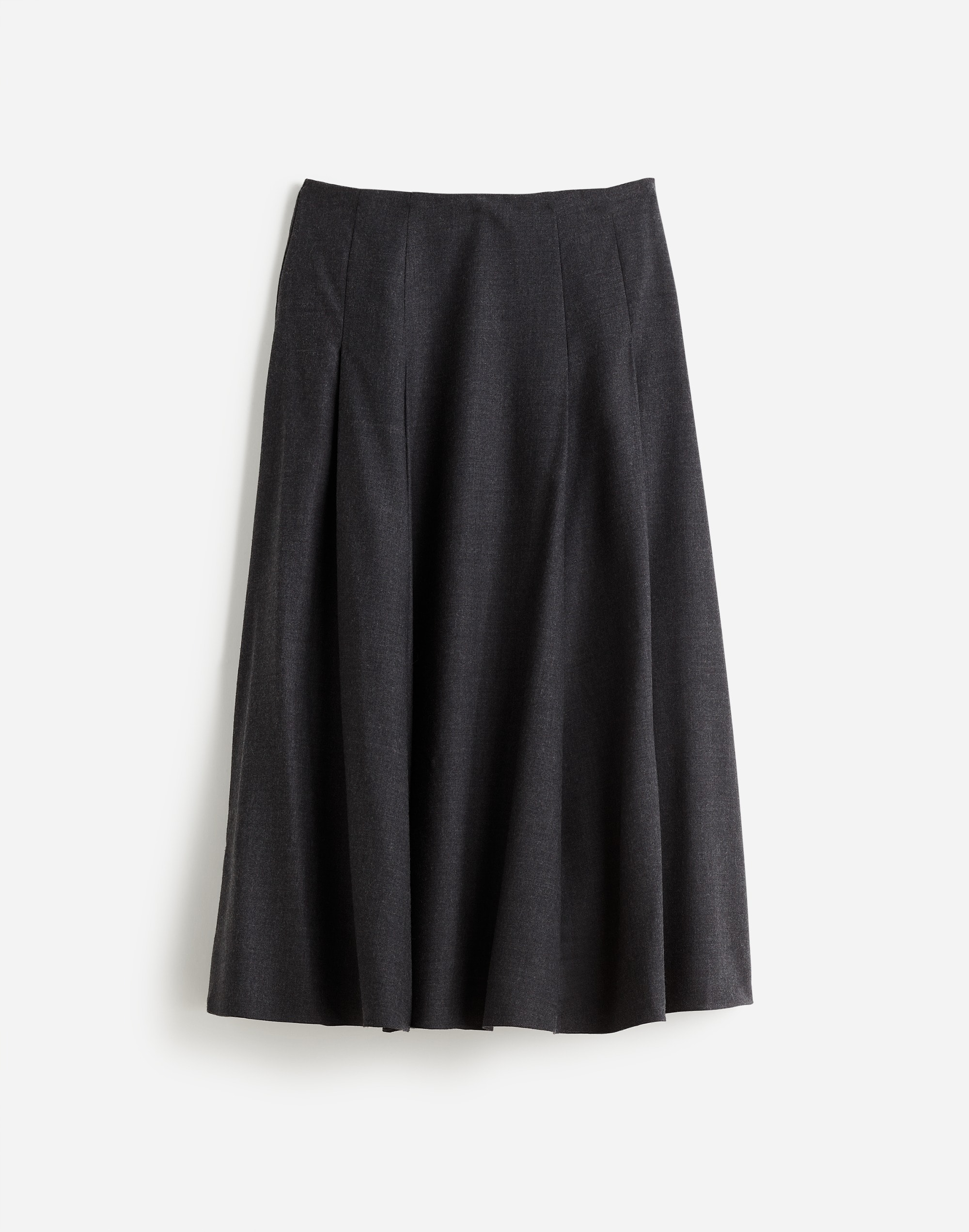 Flannel Pleated Maxi Skirt | Madewell