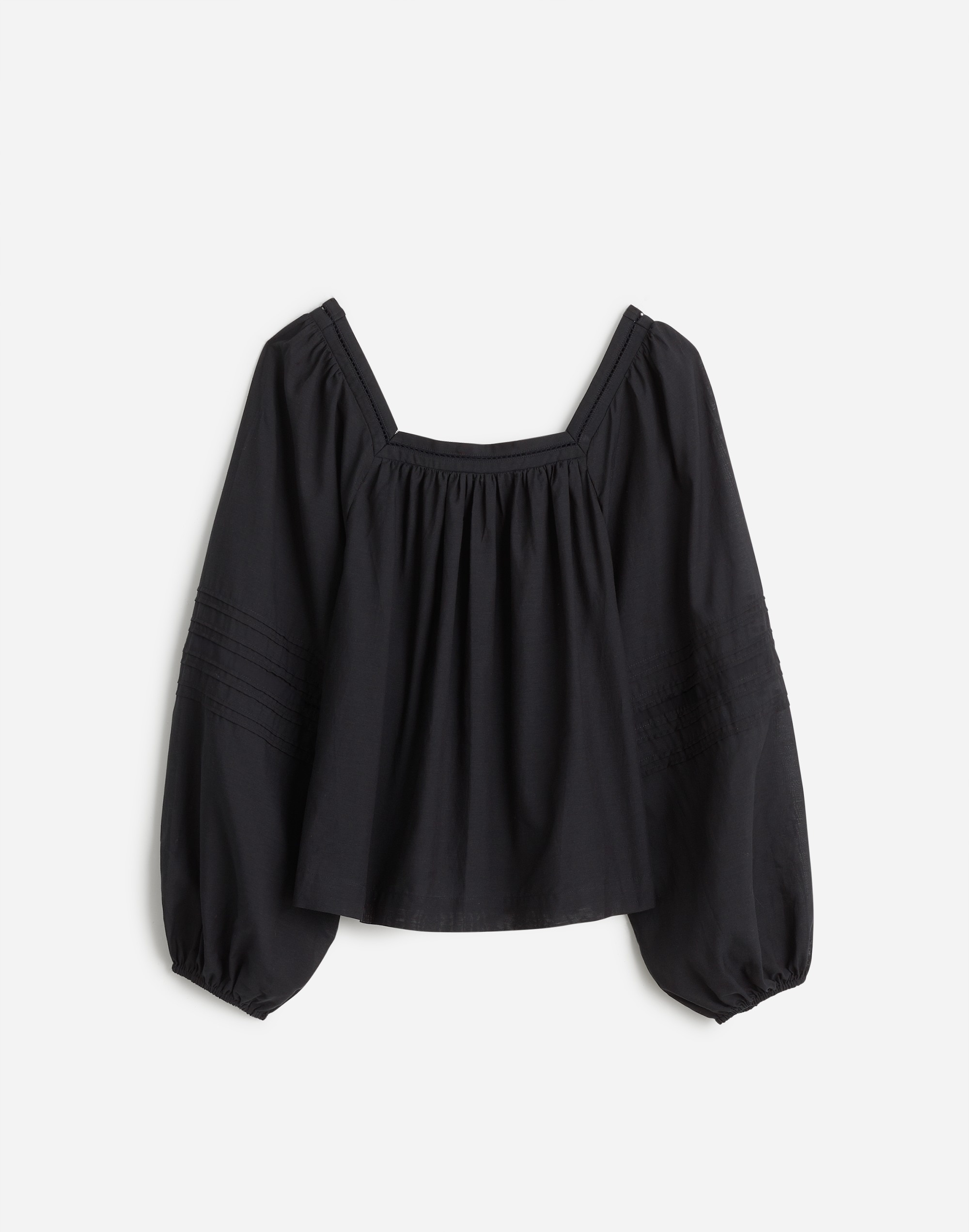 Square-Neck Long-Sleeve Top | Madewell