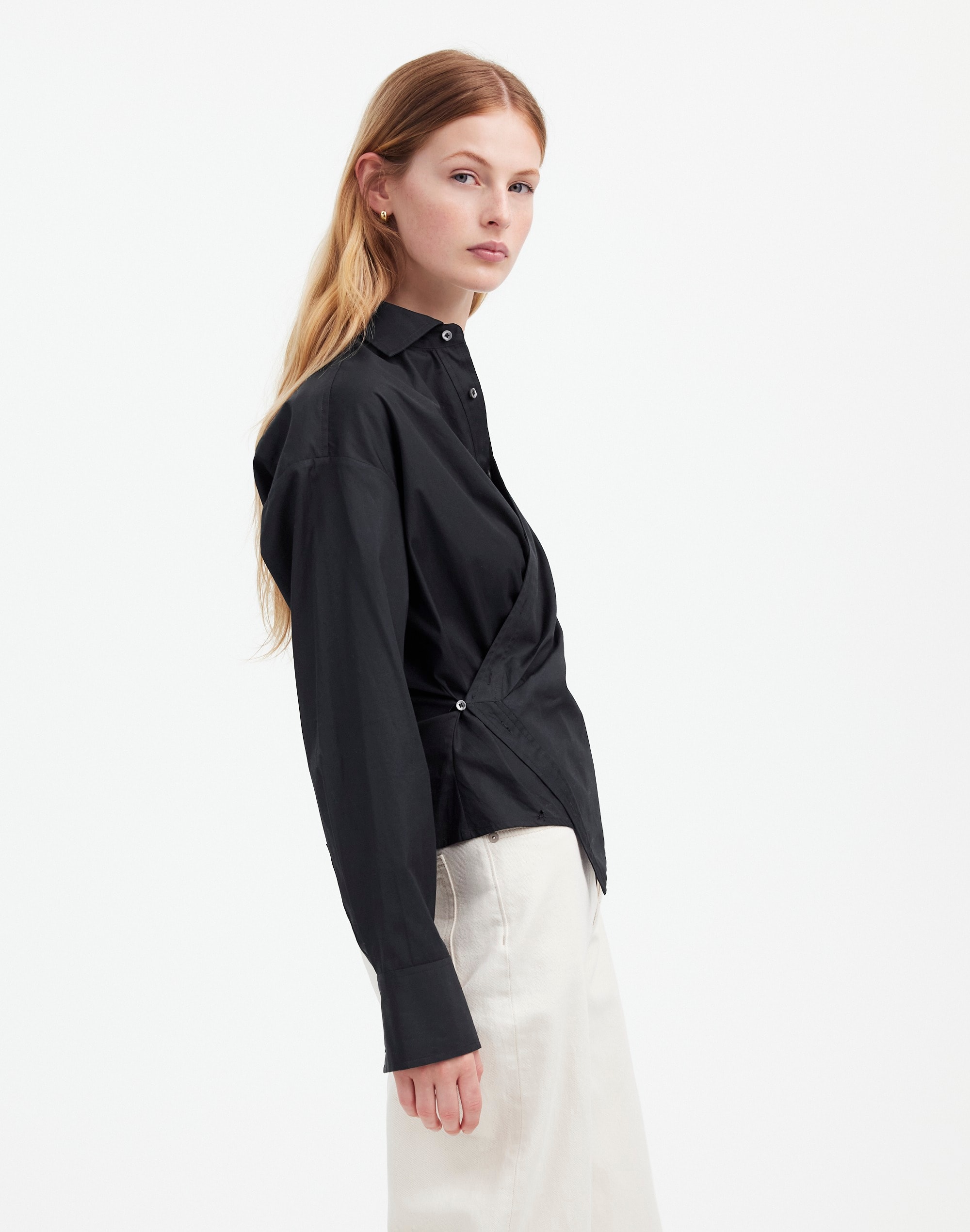 Asymmetric Button-Up Shirt | Madewell