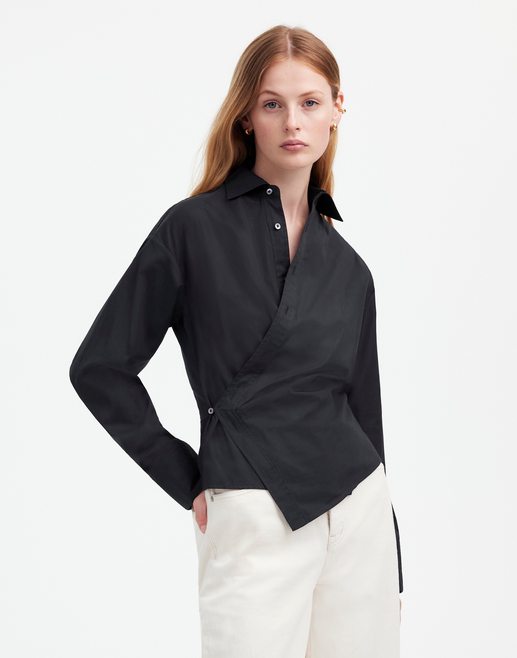 Asymmetric Button-Up Shirt | Madewell