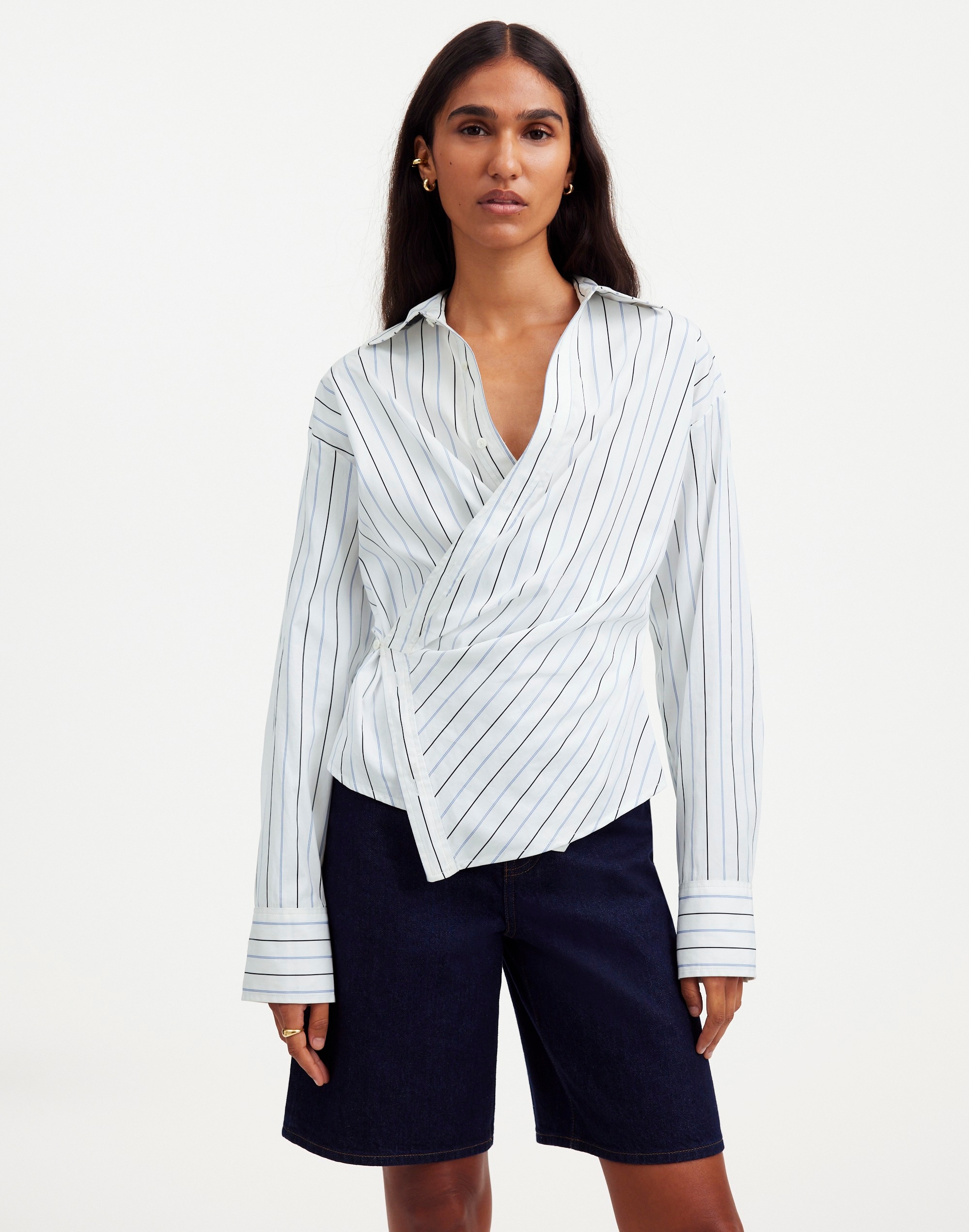 Asymmetric Button-Up Shirt | Madewell