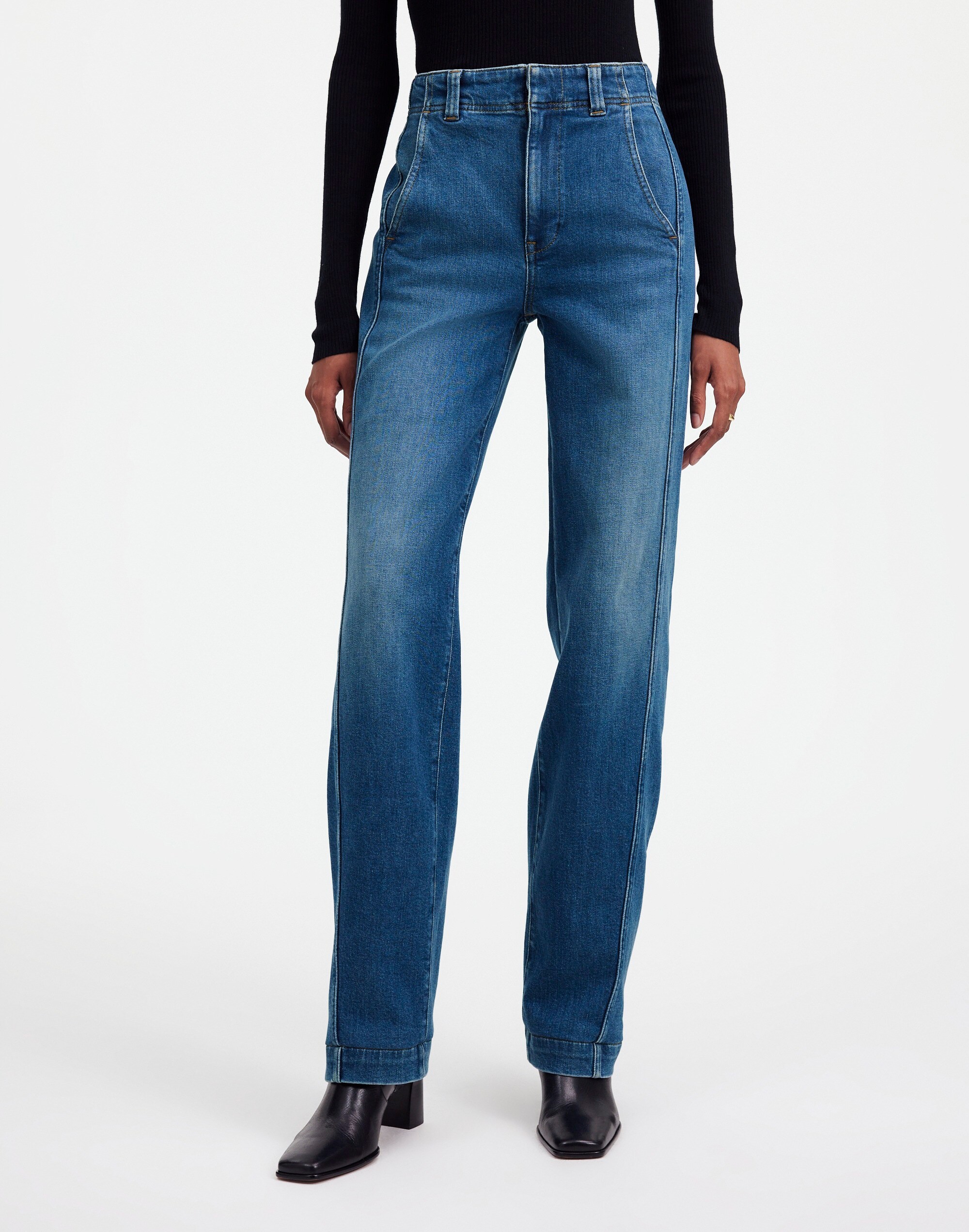 Tapered Denim Trousers | Madewell