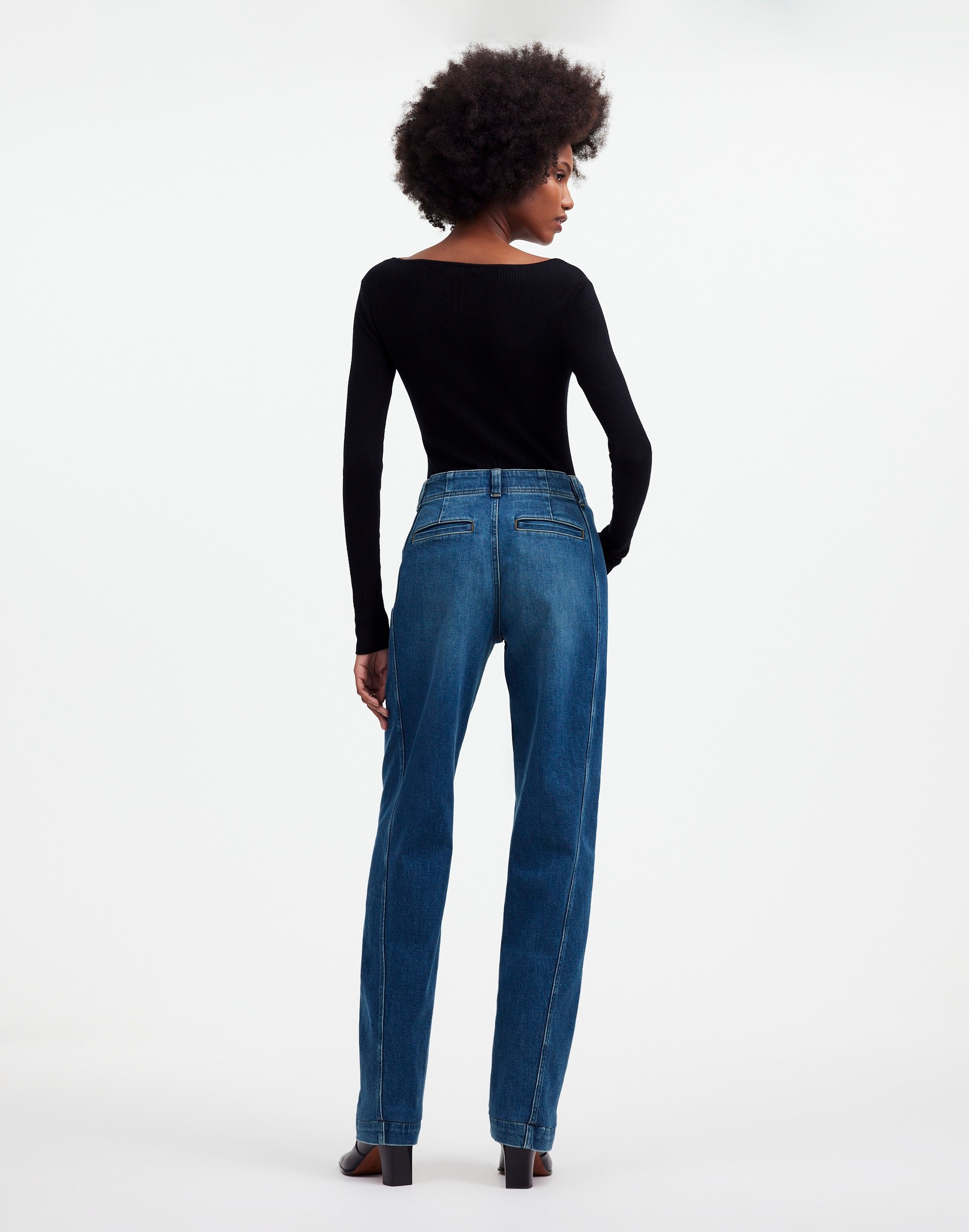 Tapered Denim Trousers | Madewell