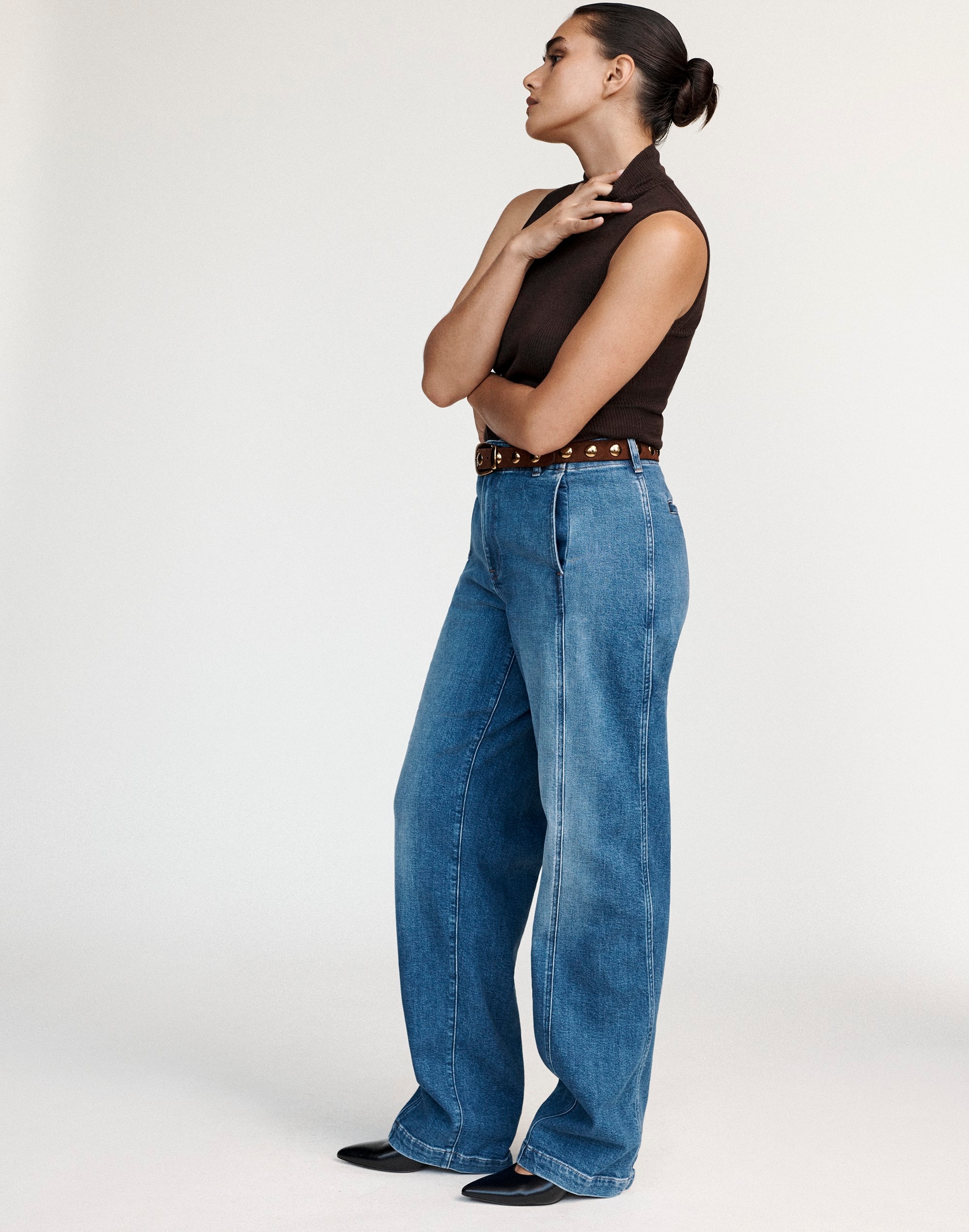 Tapered Denim Trousers | Madewell