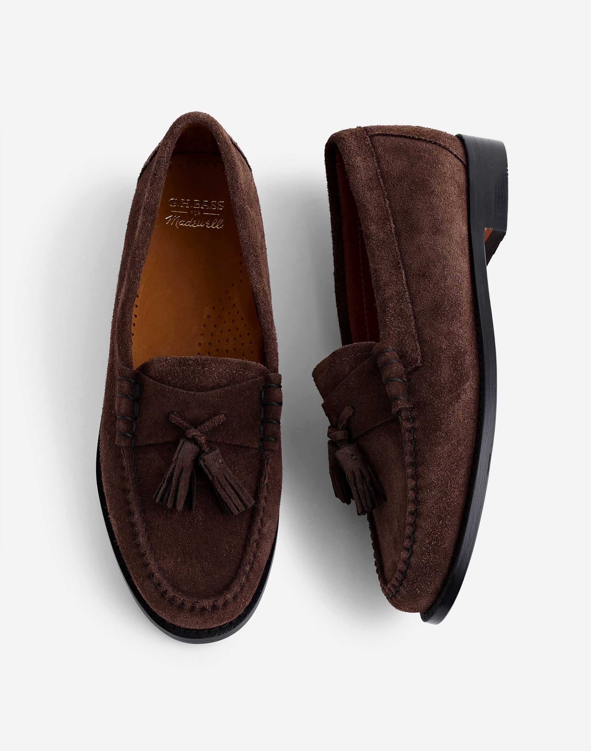 G.H.BASS Layla Weejuns® Loafers in Oiled Suede | Madewell