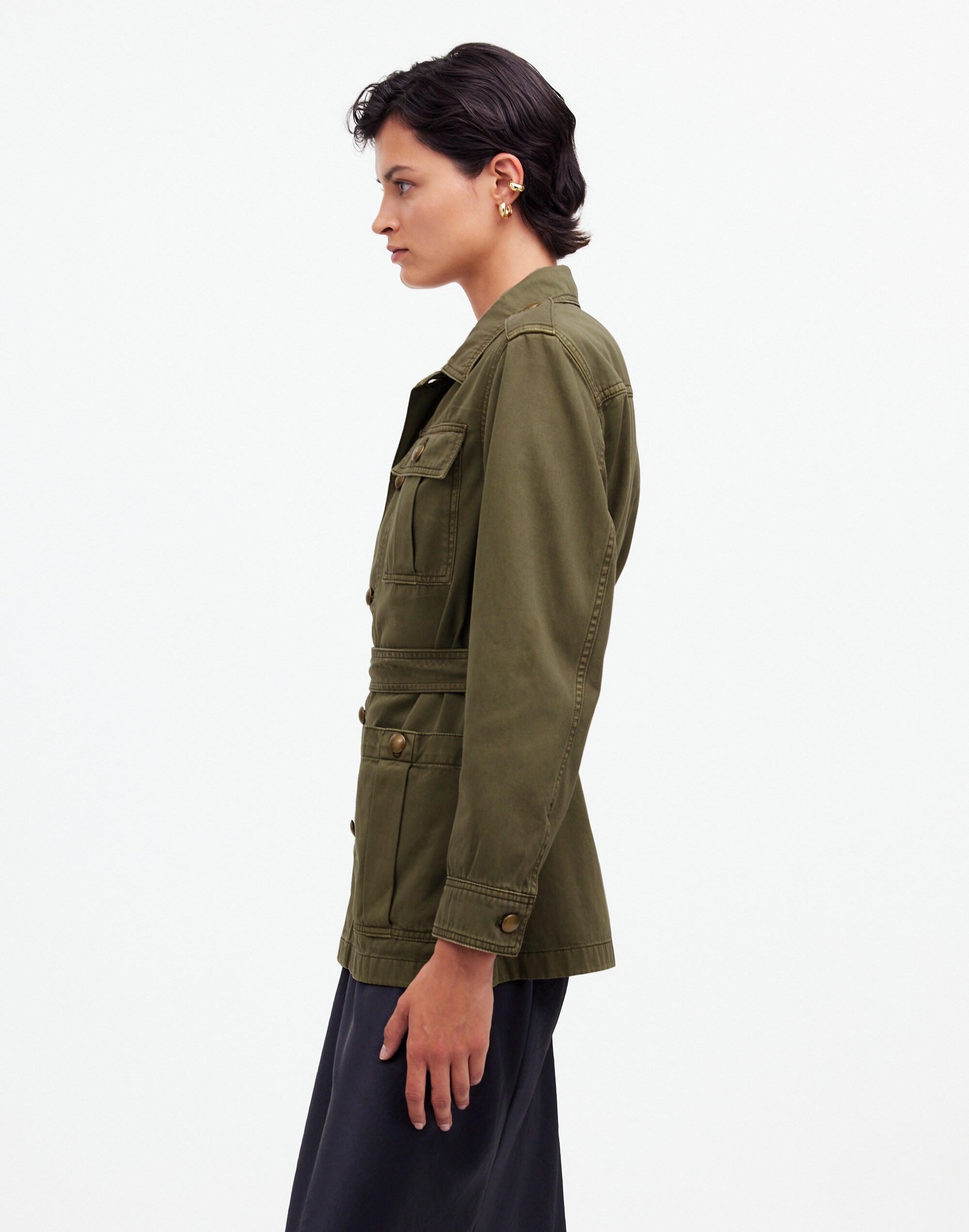 Chino Safari Jacket Faded Ivy | Madewell