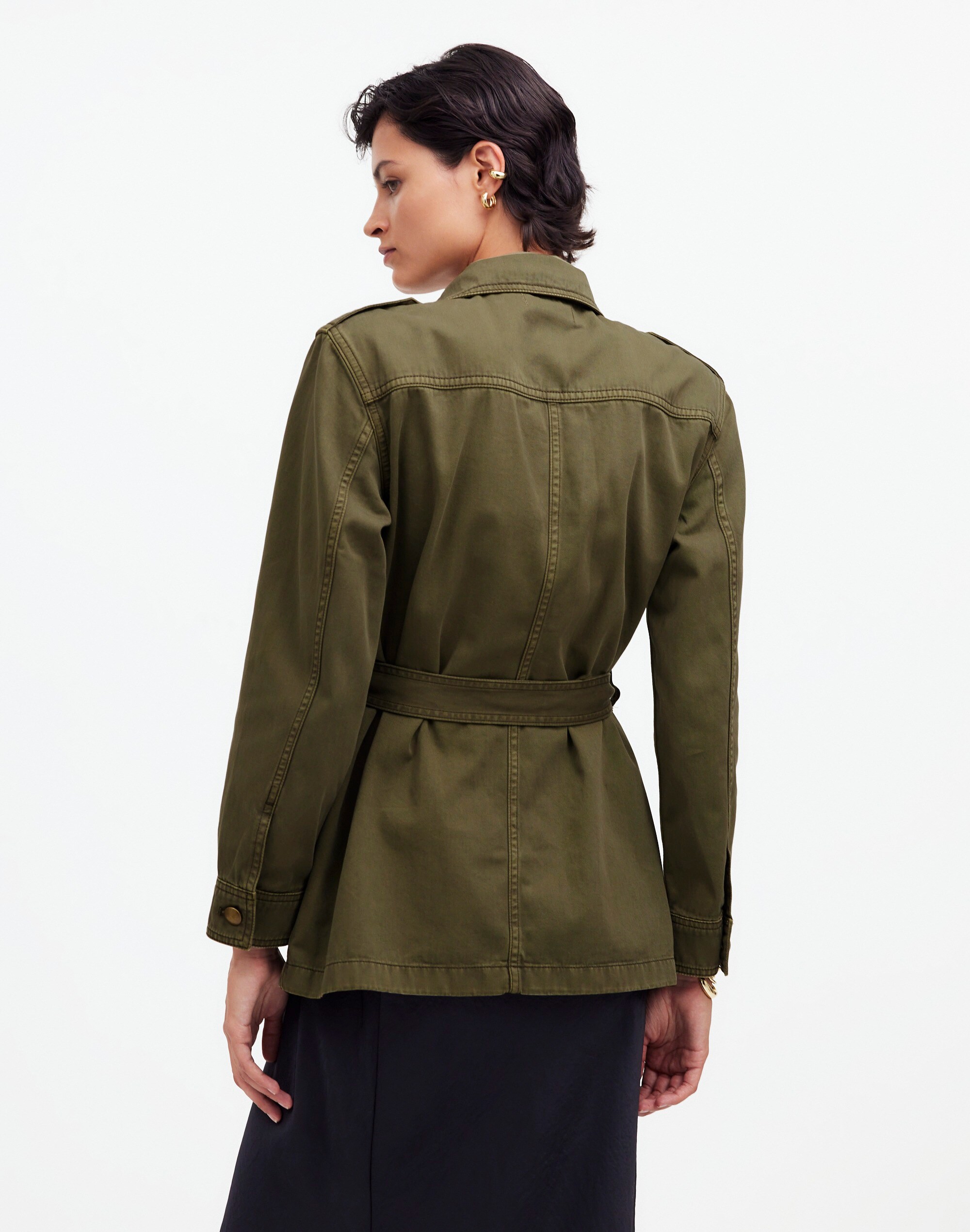 Chino Safari Jacket Faded Ivy | Madewell