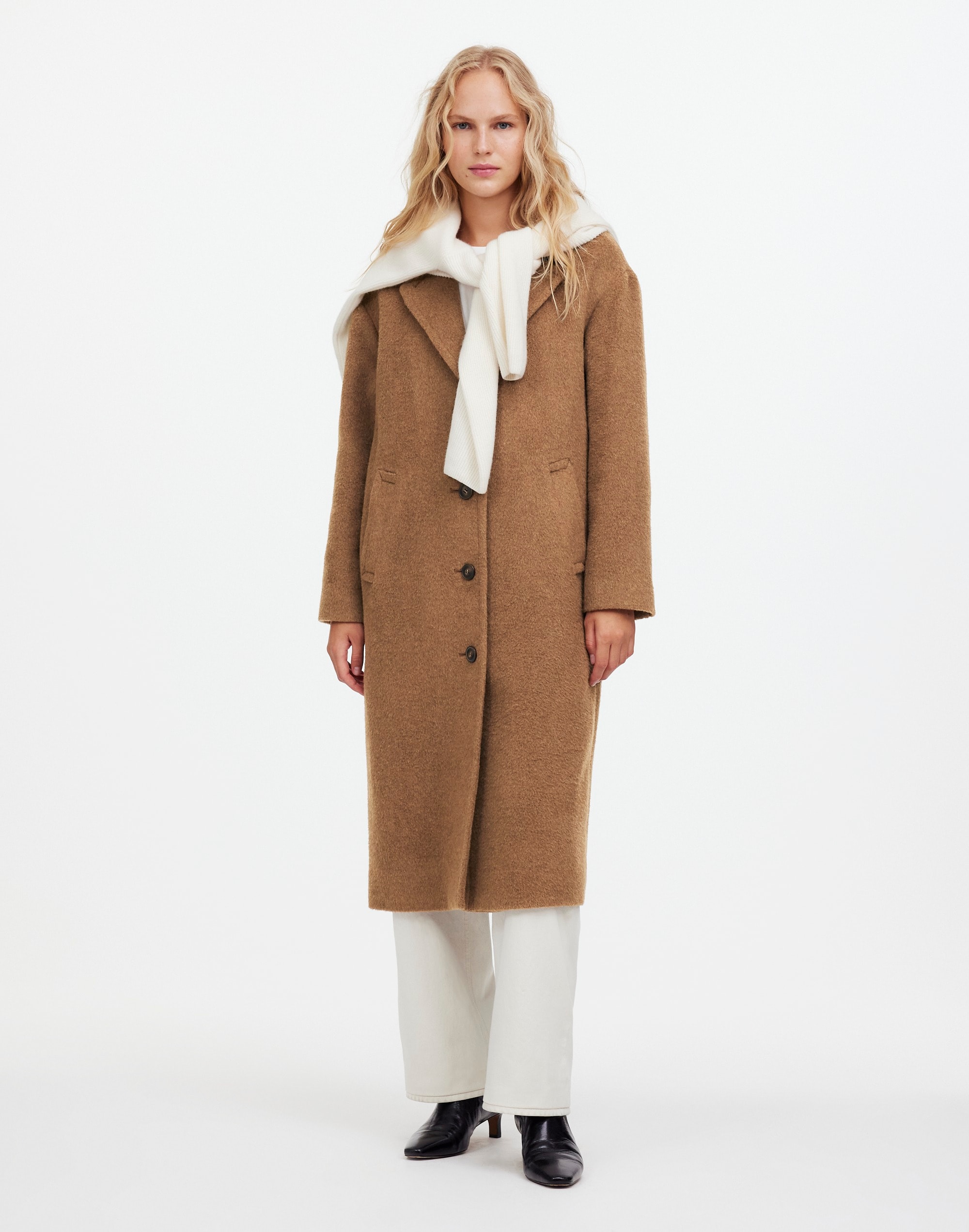 Madewell langley swing coat hotsell