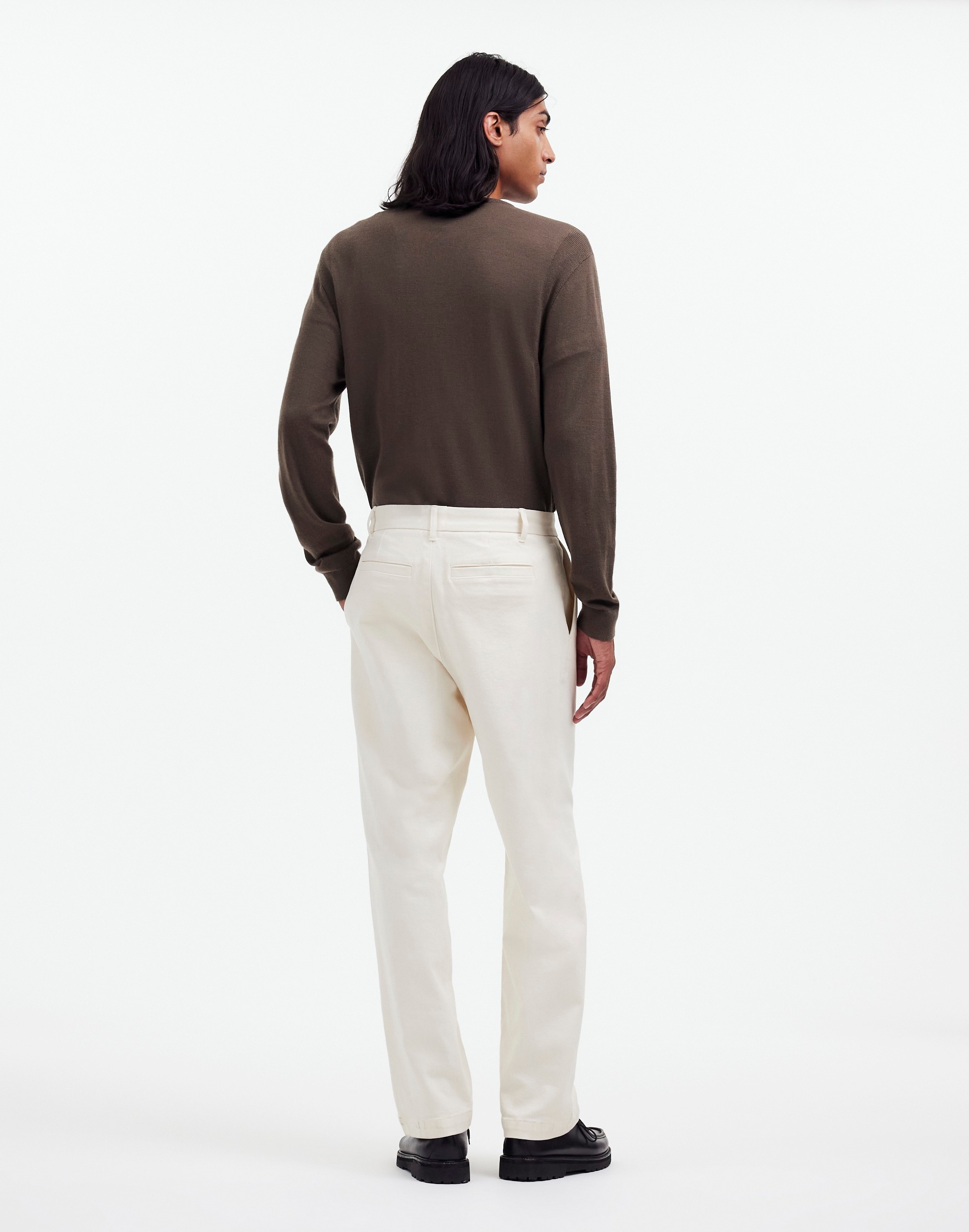 Pleated Twill Trousers | Madewell