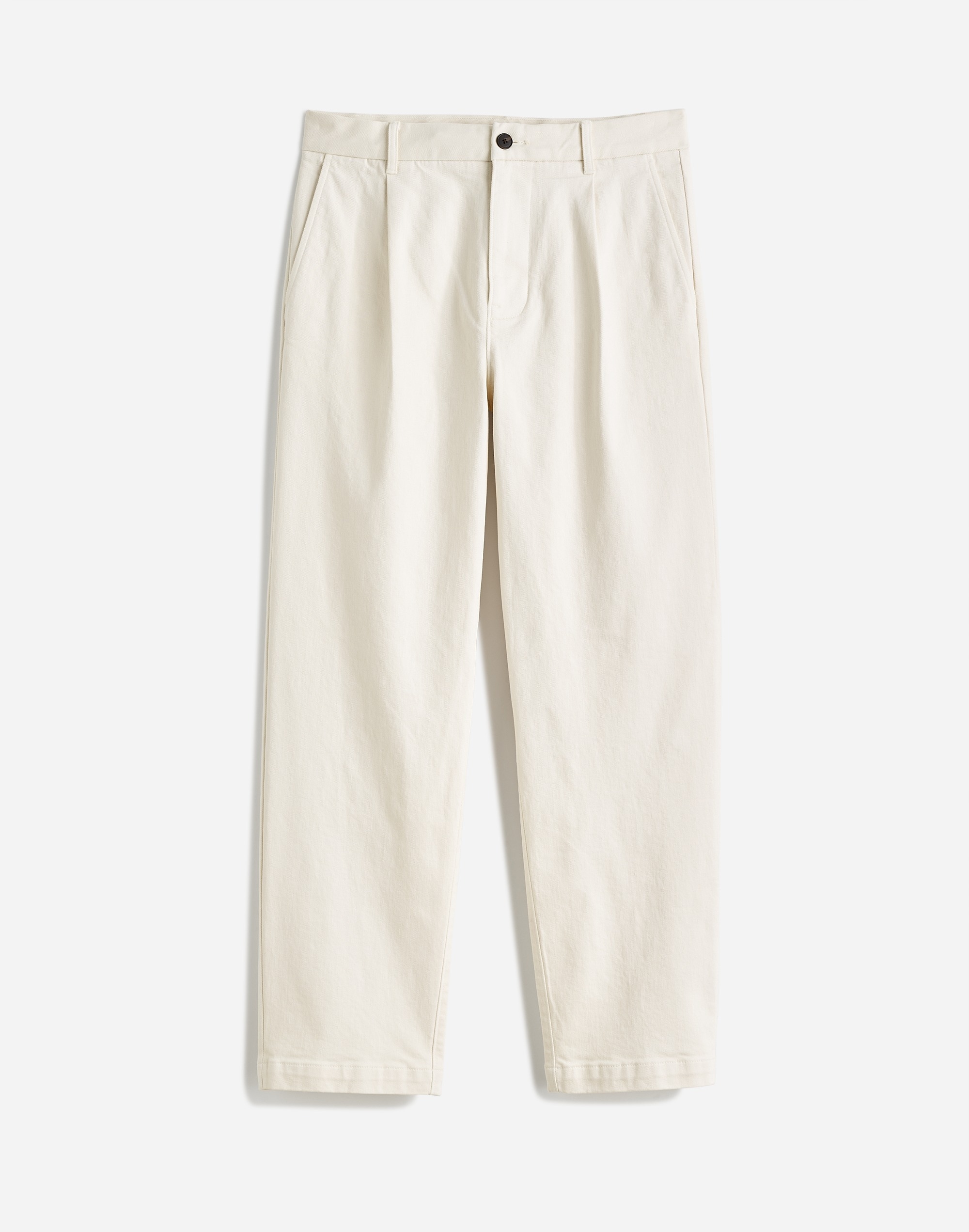 Pleated Twill Trousers | Madewell