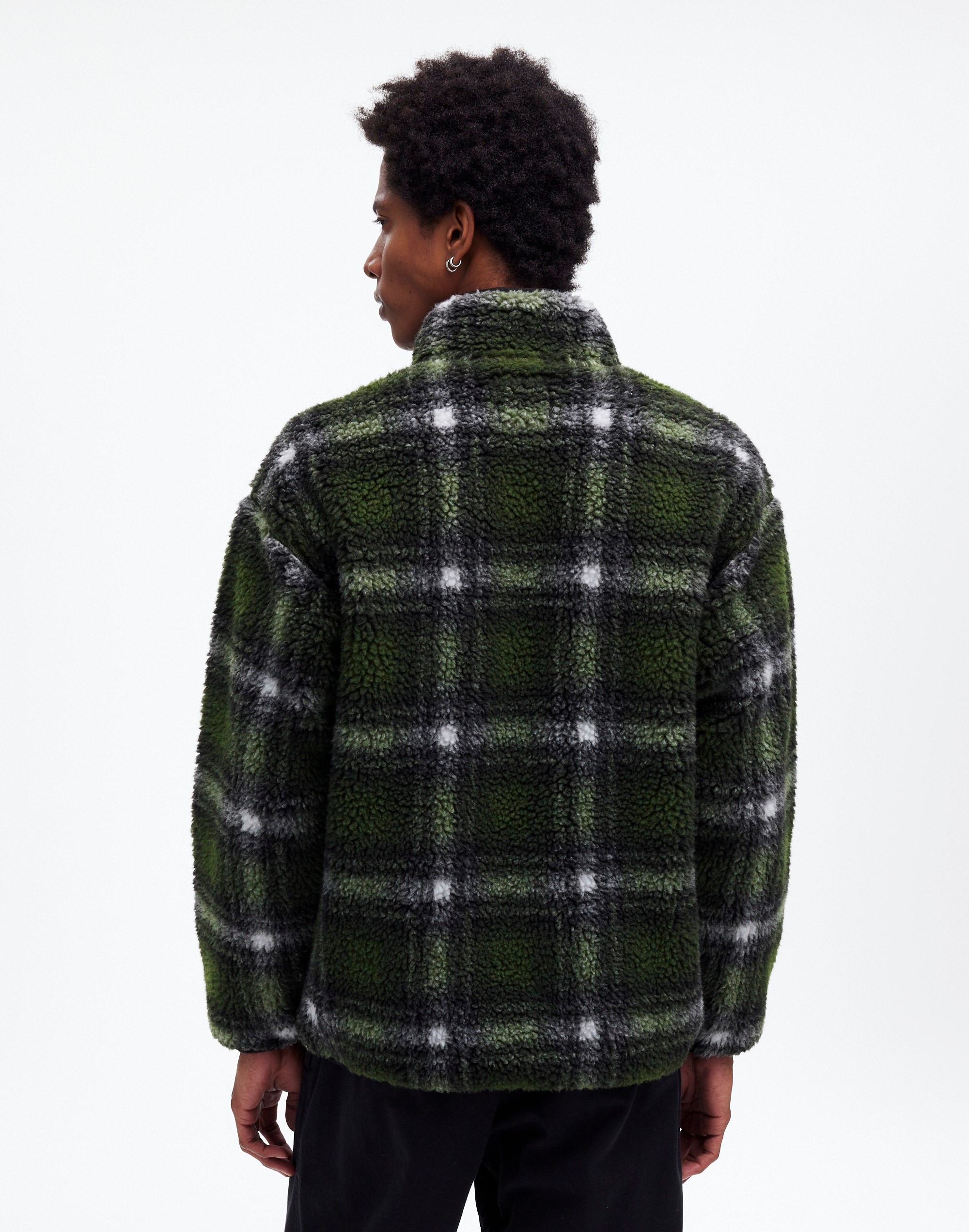 Gramicci® Shadow Plaid Sherpa Jacket | Madewell