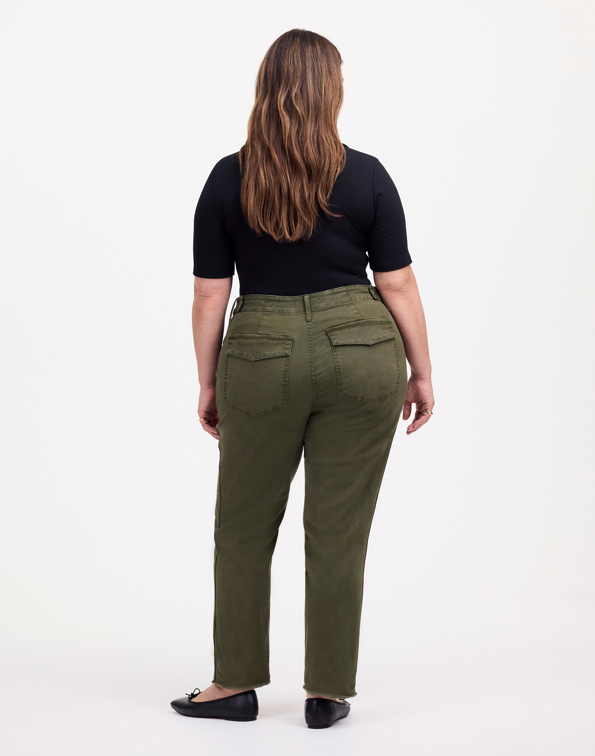 The Plus Slim Straight Trouser Pant Garment Dye | Madewell