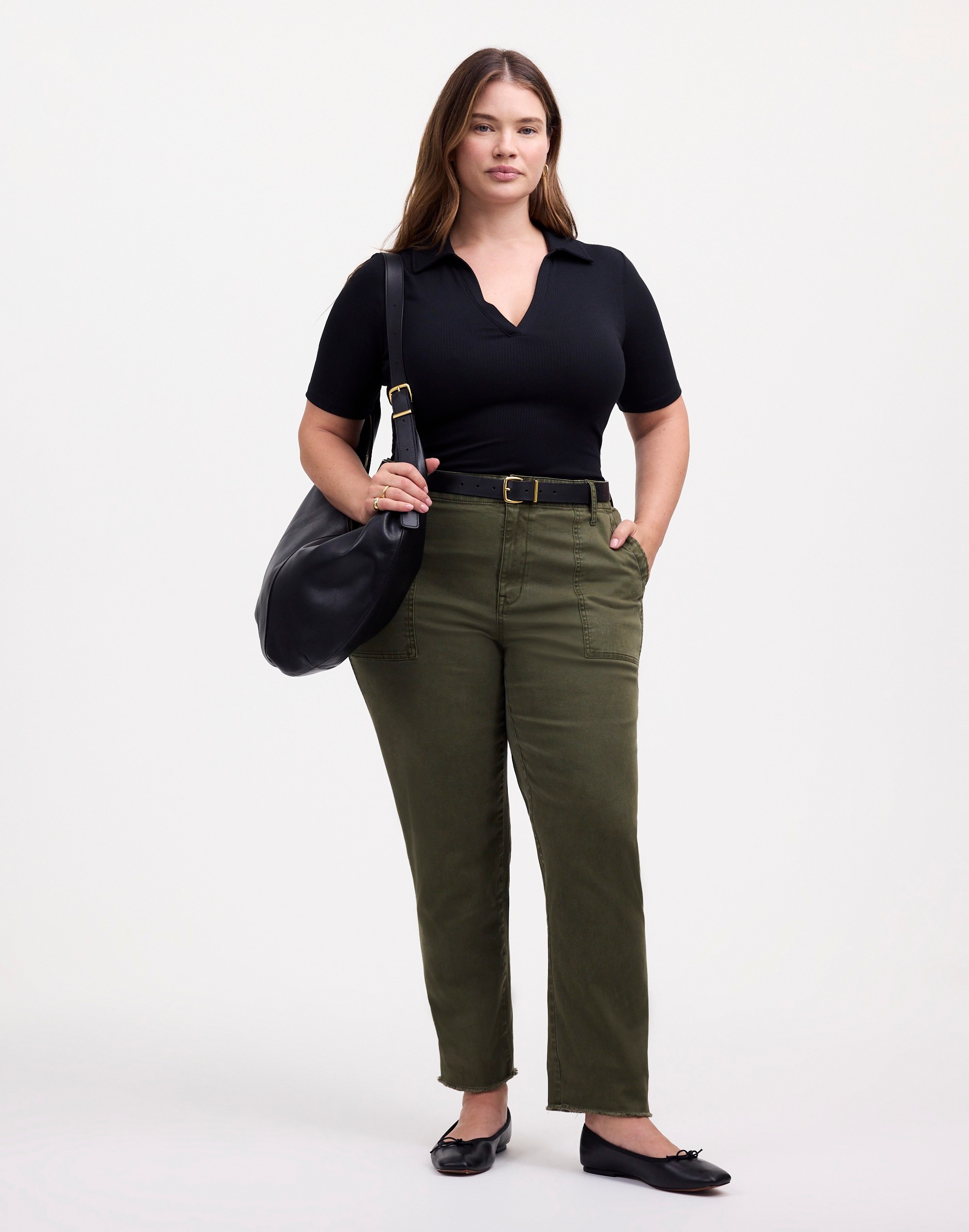 The Plus Slim Straight Trouser Pant Garment Dye | Madewell