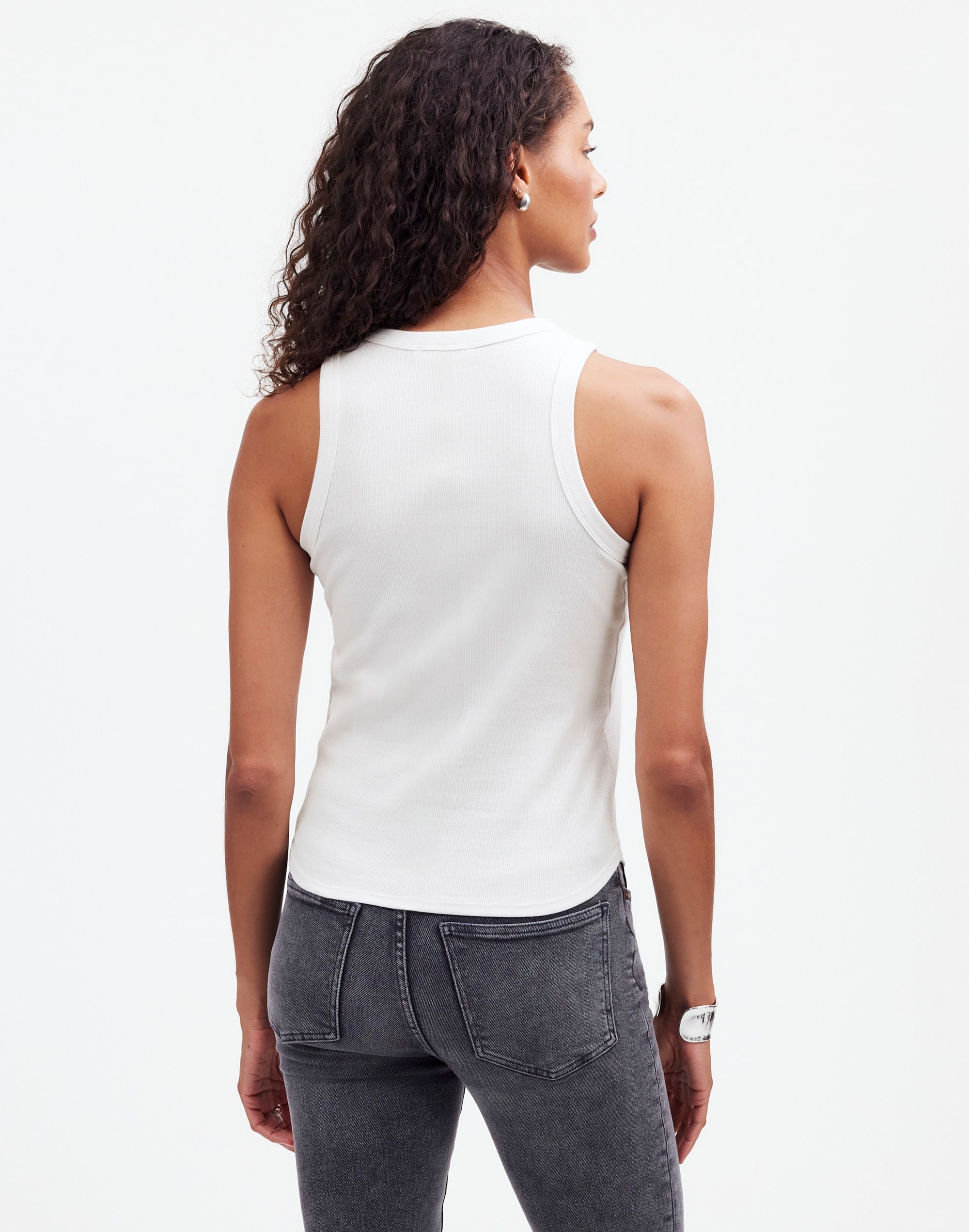 Ribbed Cutaway Tank | Madewell