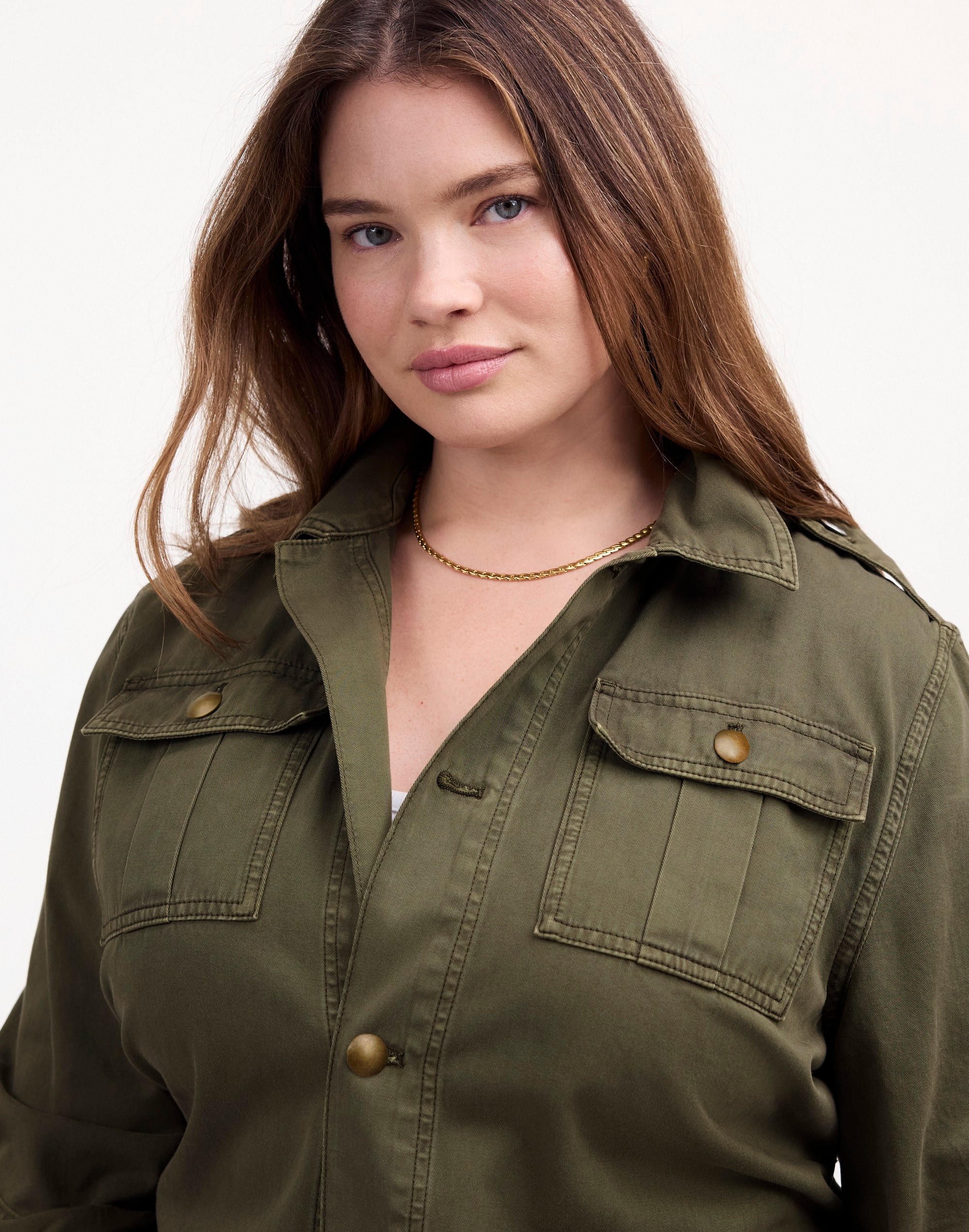 Plus Chino Safari Jacket Faded Ivy | Madewell