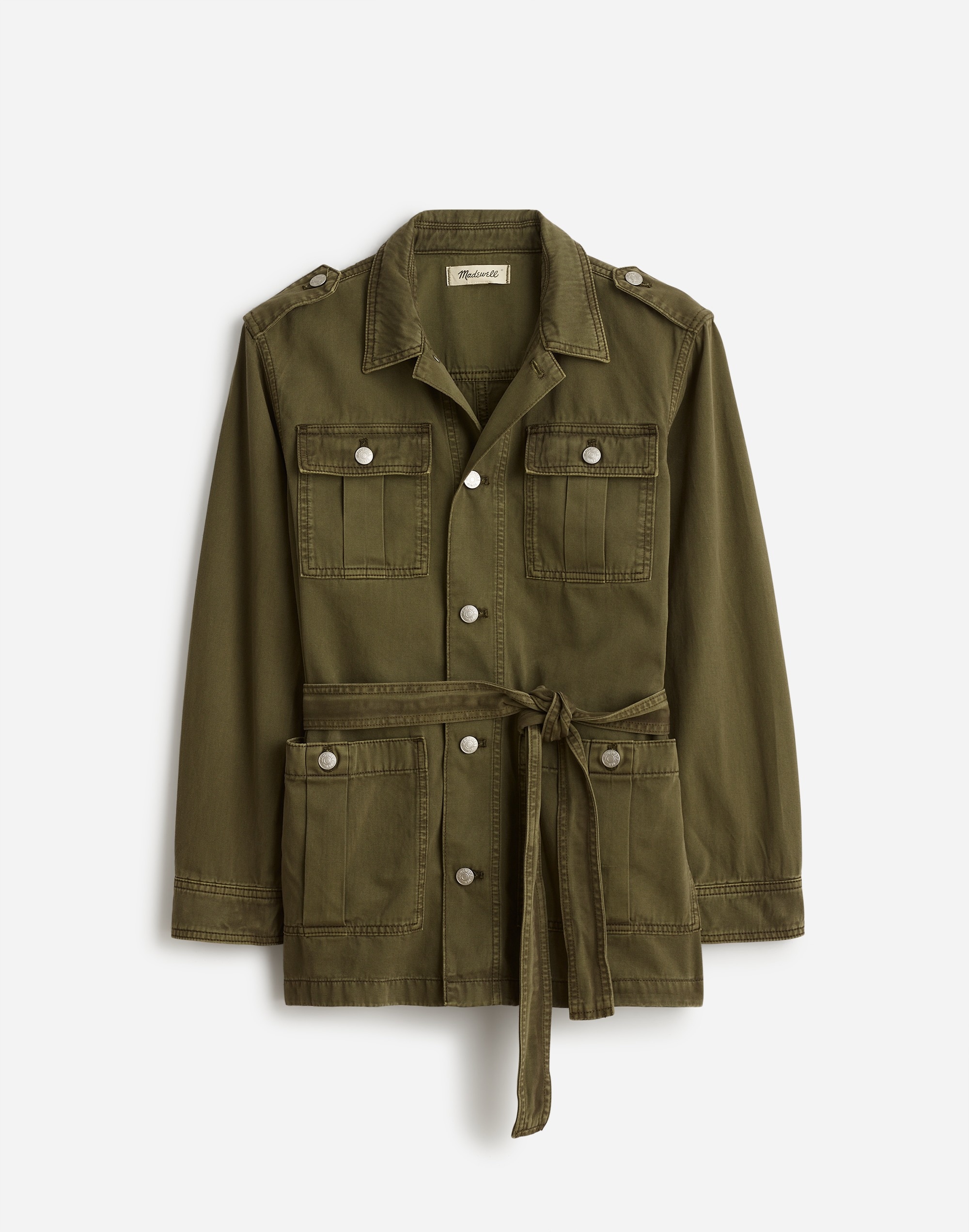 Plus Chino Safari Jacket Faded Ivy | Madewell