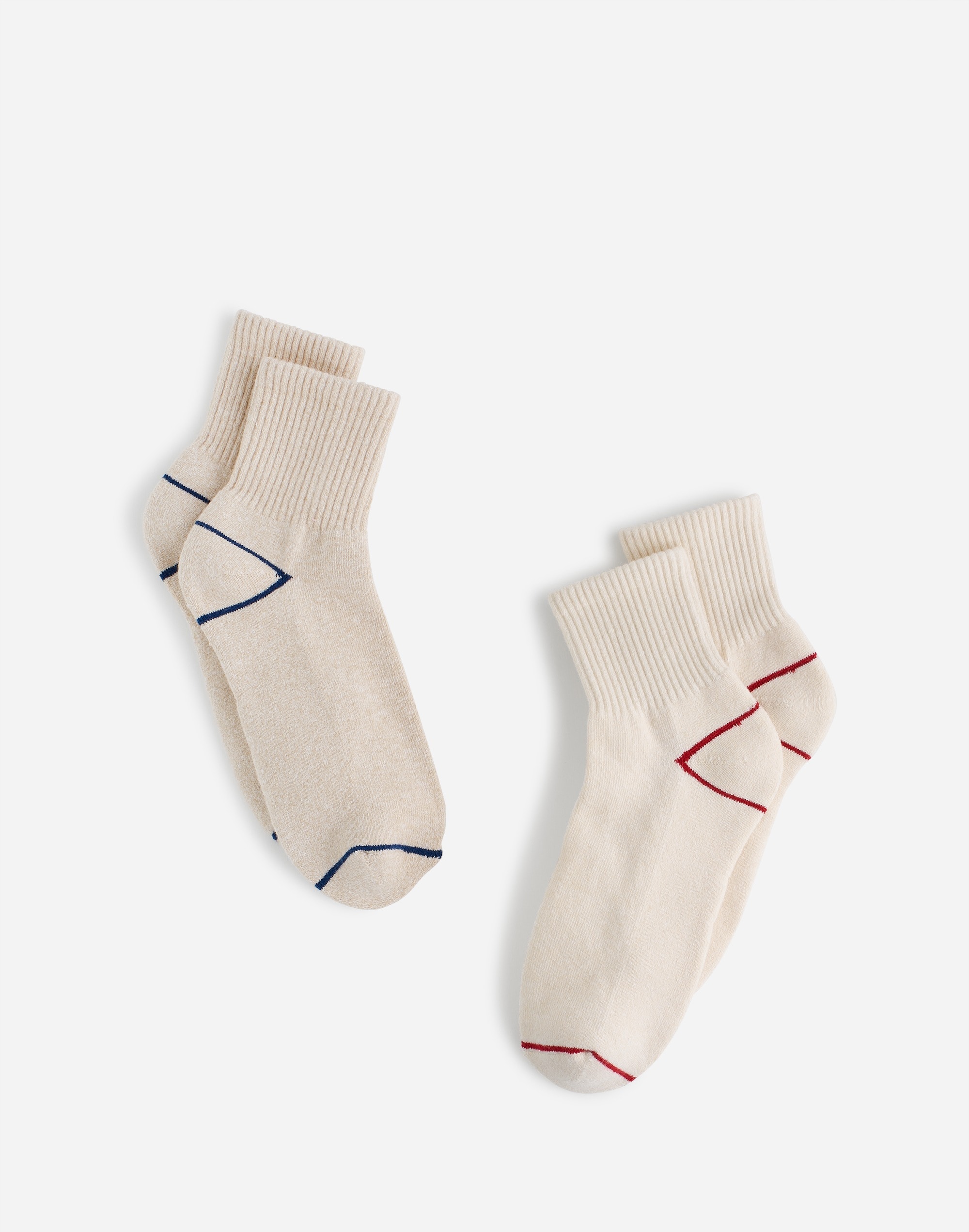 Two-Pack MWL Cloudlift Ankle Socks | Madewell