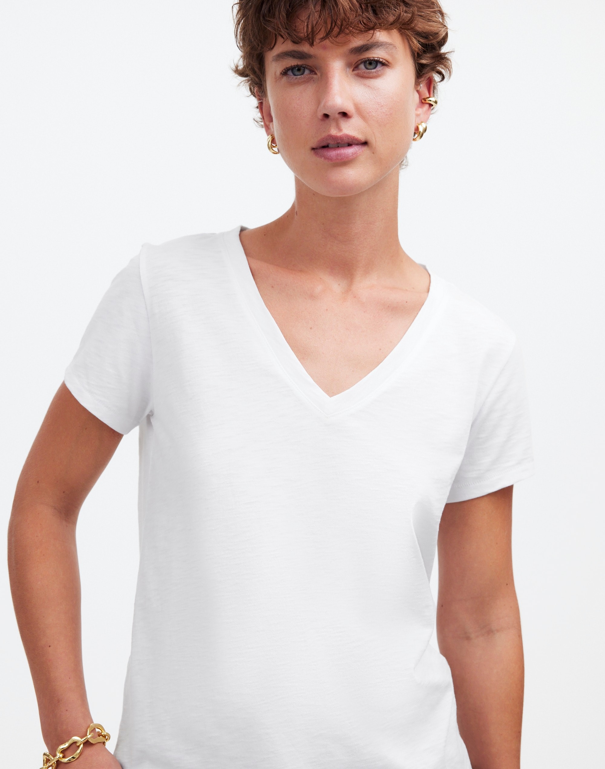 Relaxed V-Neck Tee | Madewell