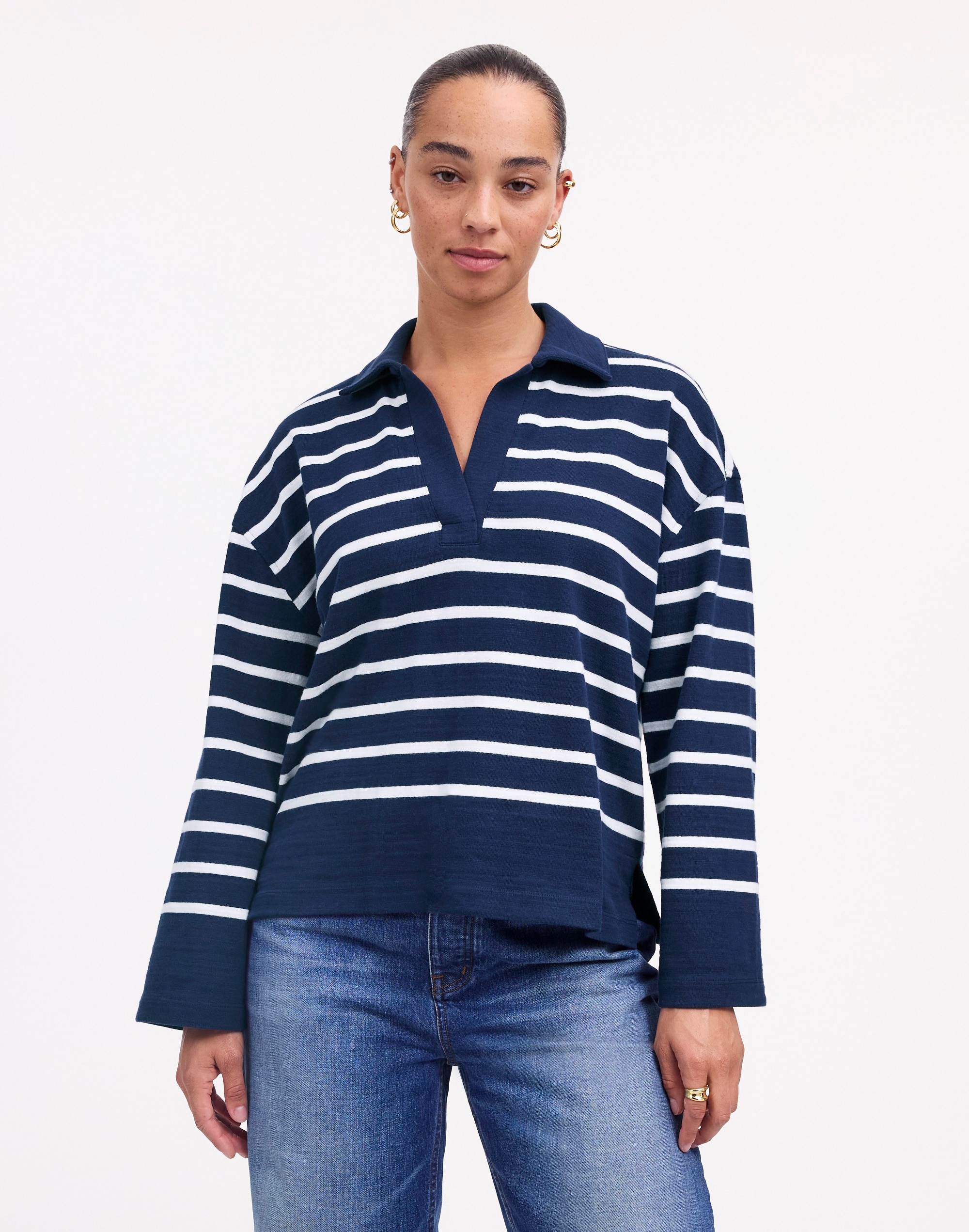 Rugby Polo Tee | Madewell