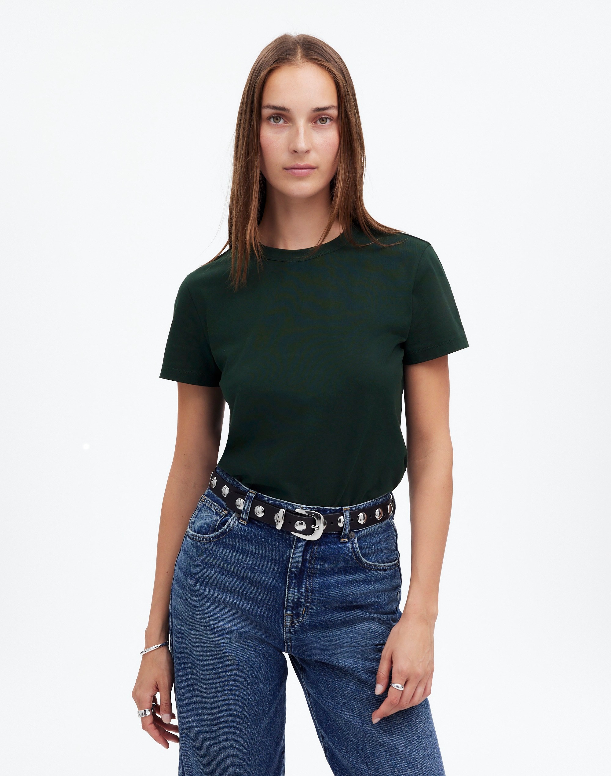 Cotton Perfect Crewneck Tee | Madewell