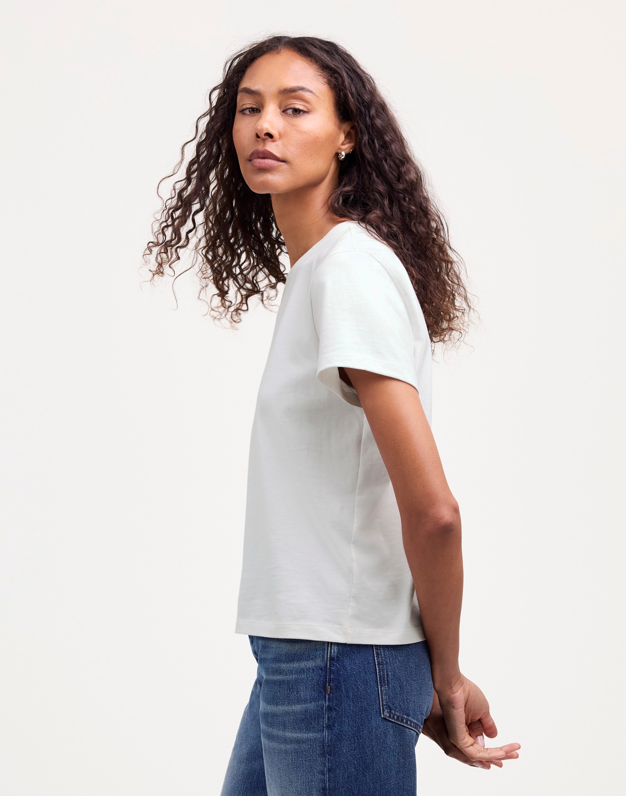 Cotton Perfect Crewneck Tee | Madewell