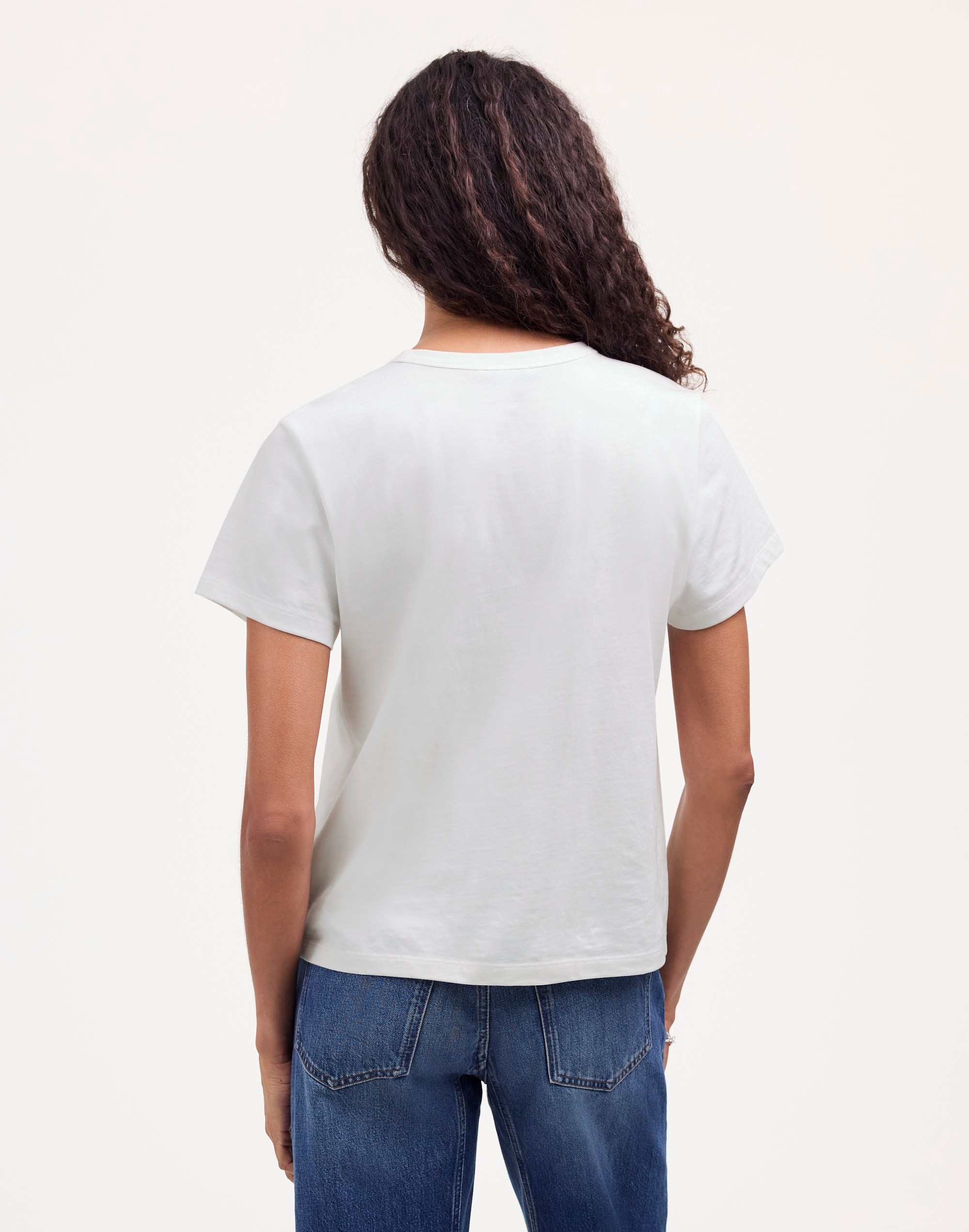 Cotton Perfect Crewneck Tee | Madewell