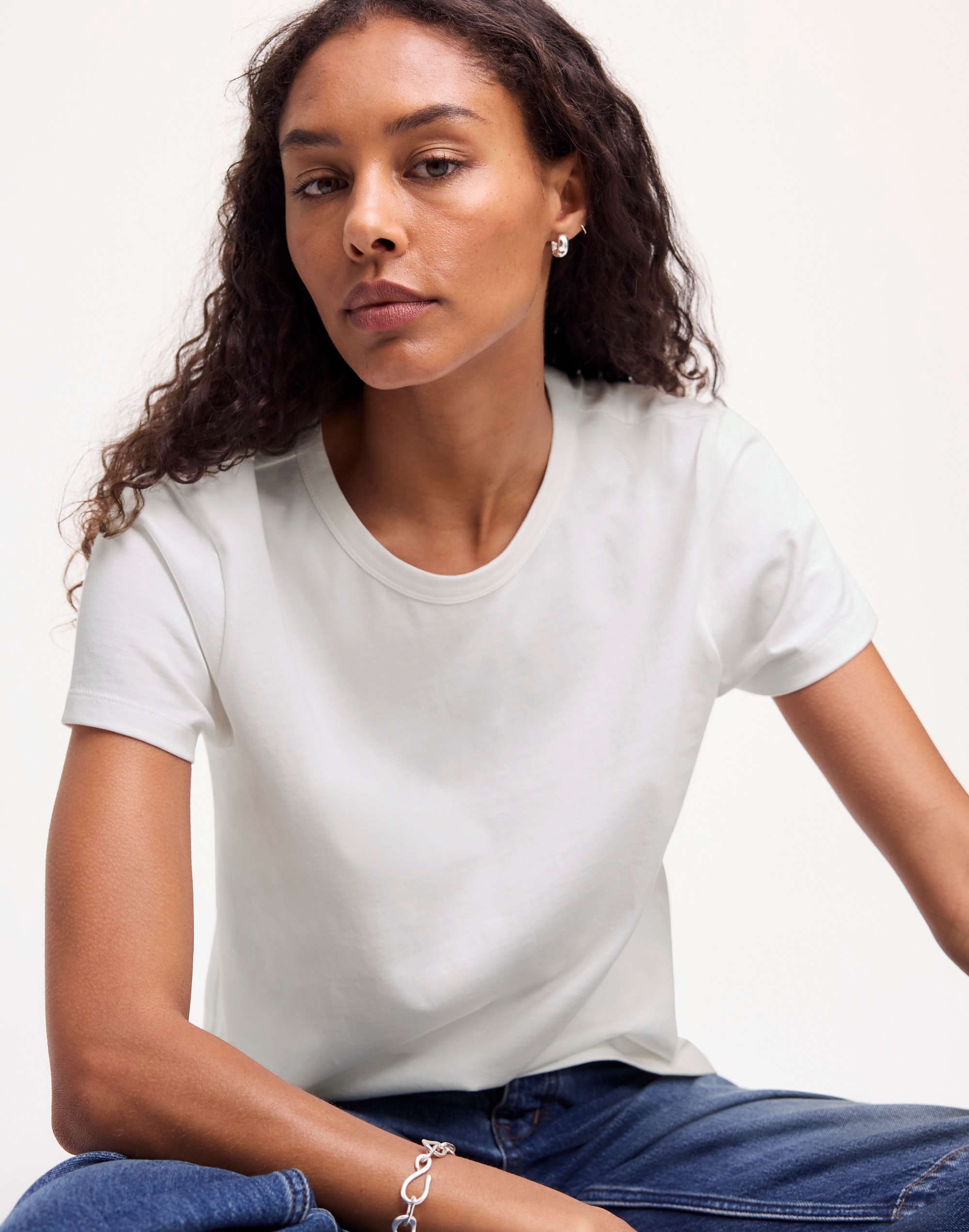 Cotton Perfect Crewneck Tee | Madewell