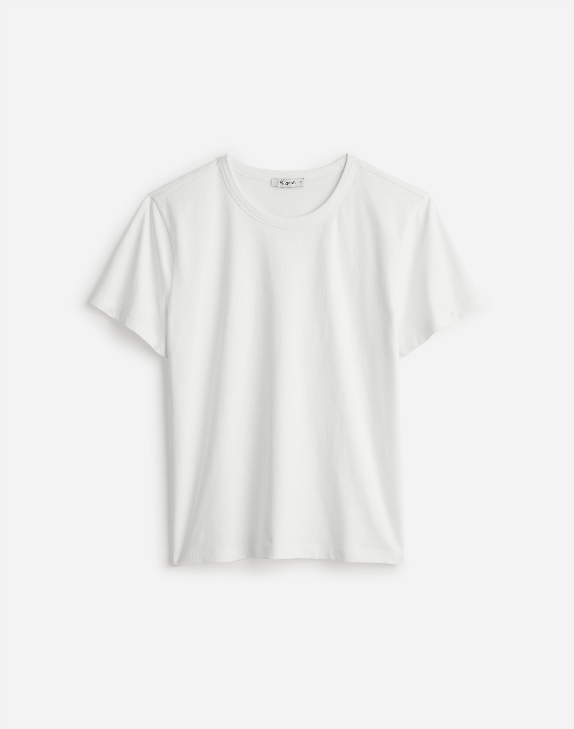 Cotton Perfect Crewneck Tee | Madewell