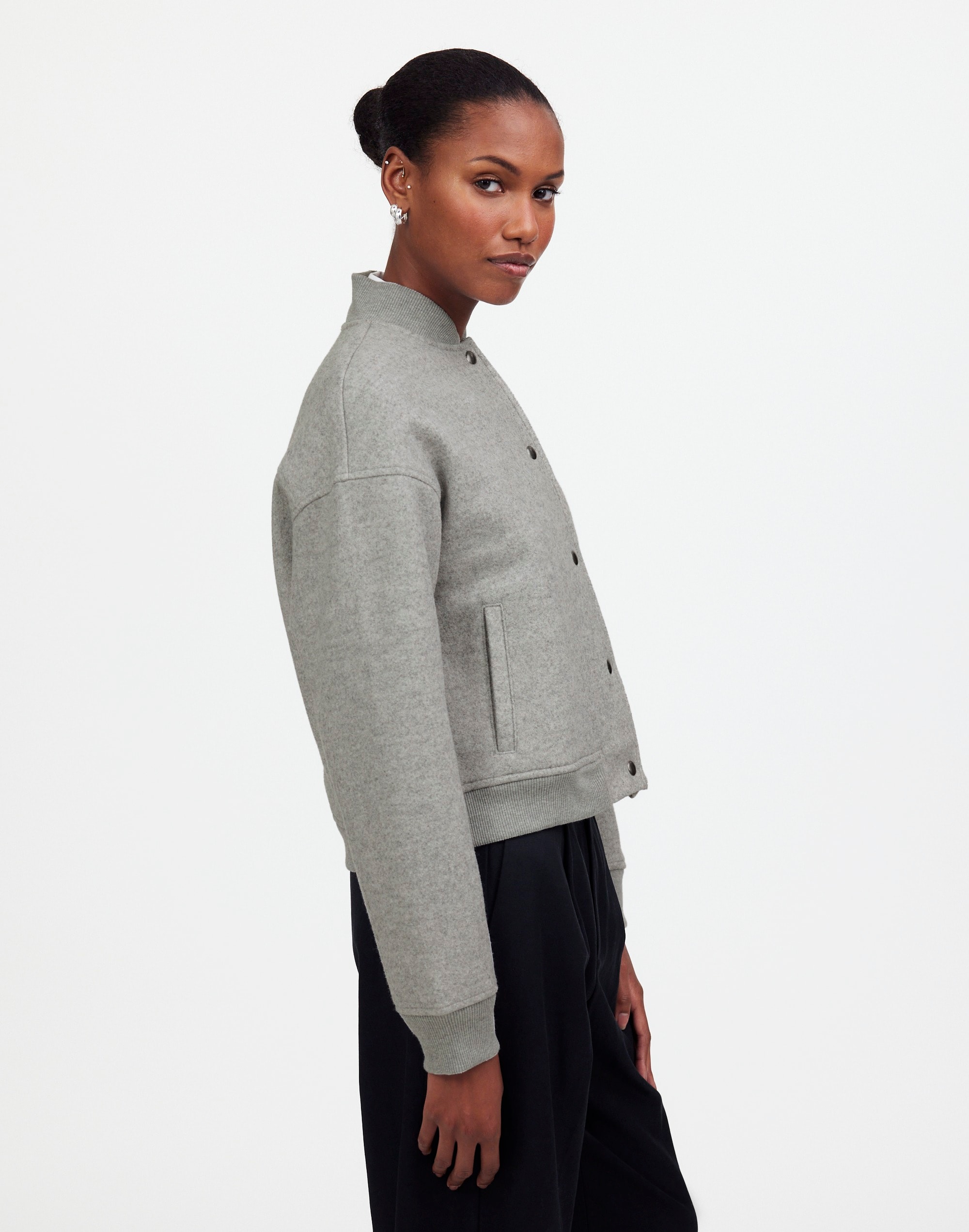 Knit Bomber Jacket | Madewell