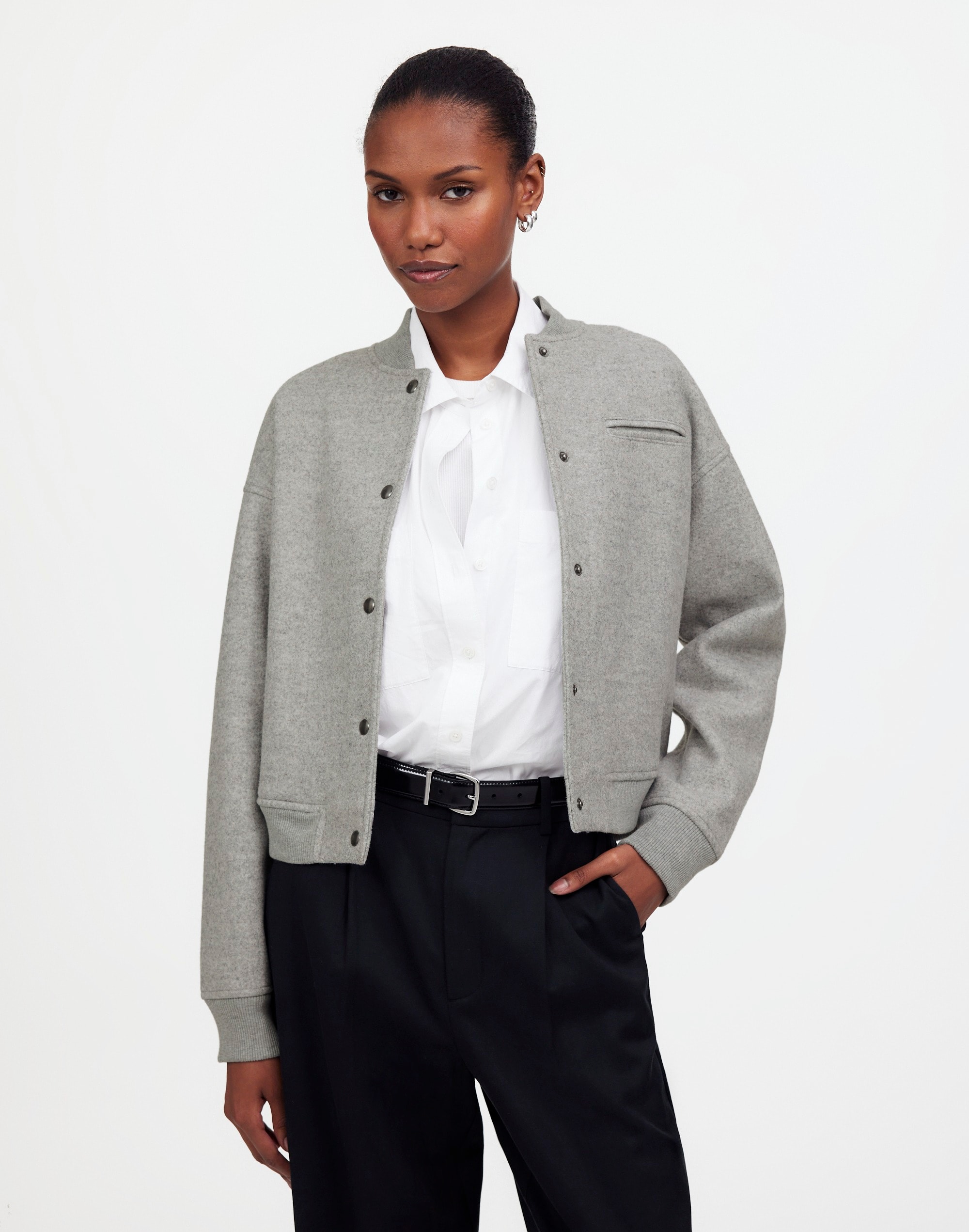 Knit Bomber Jacket | Madewell