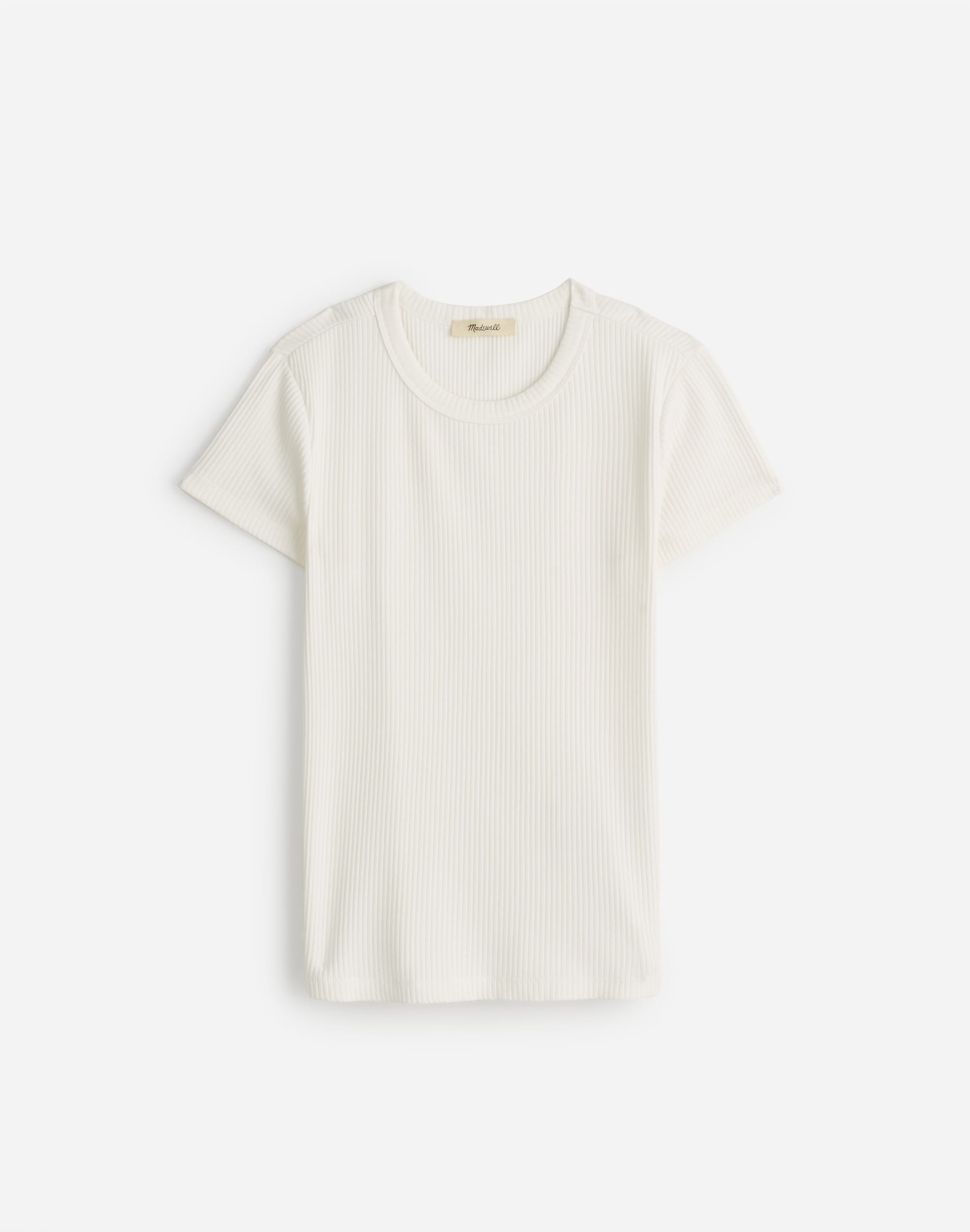 Ribbed Crewneck Tee | Madewell