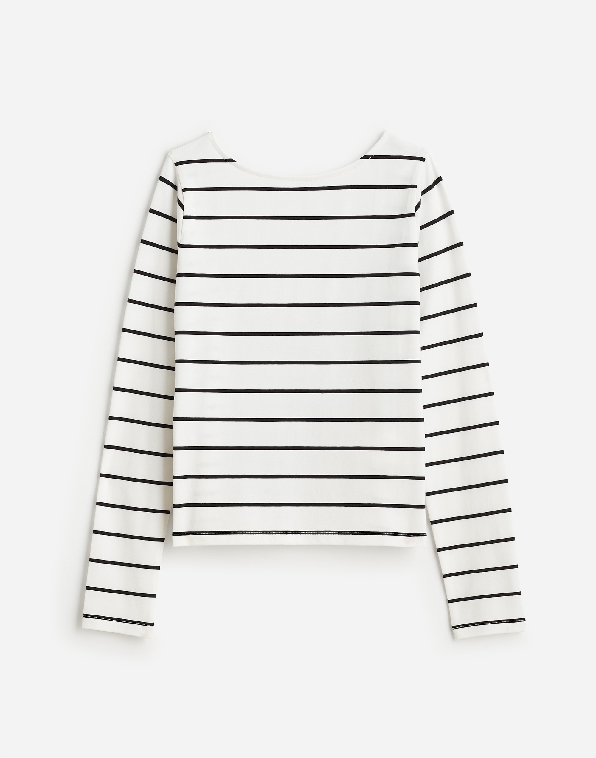 Long-Sleeve Scoopback Tee | Madewell