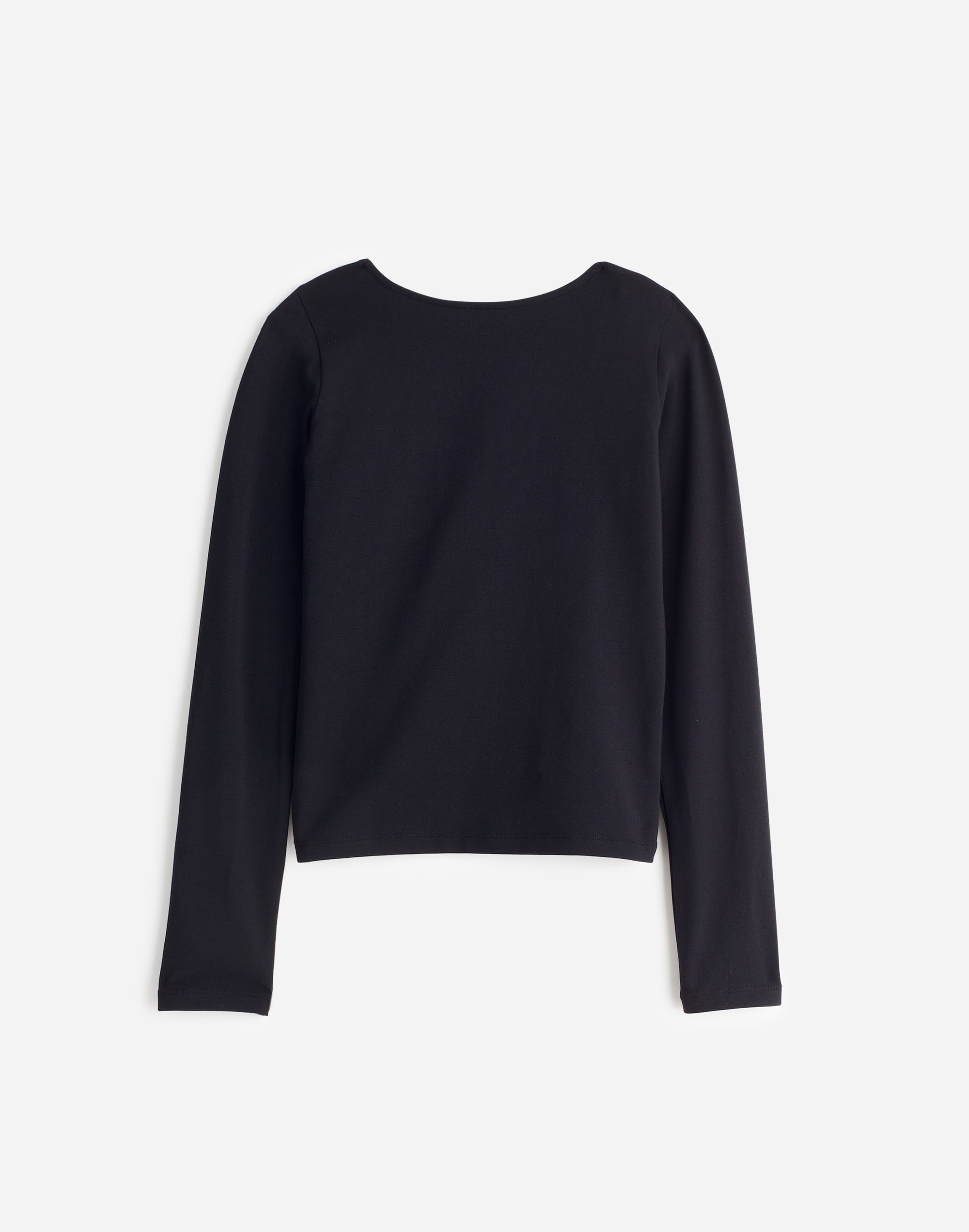 Long-Sleeve Scoopback Tee | Madewell