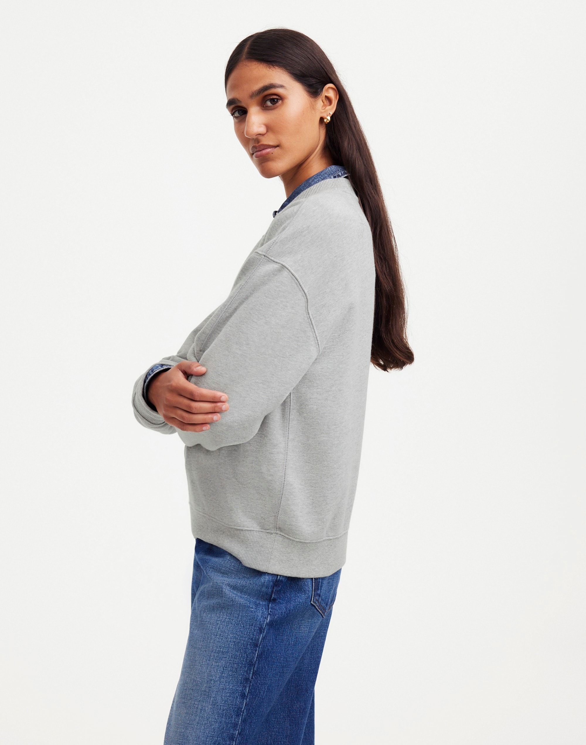 The McCarren Midweight Crewneck Sweatshirt | Madewell