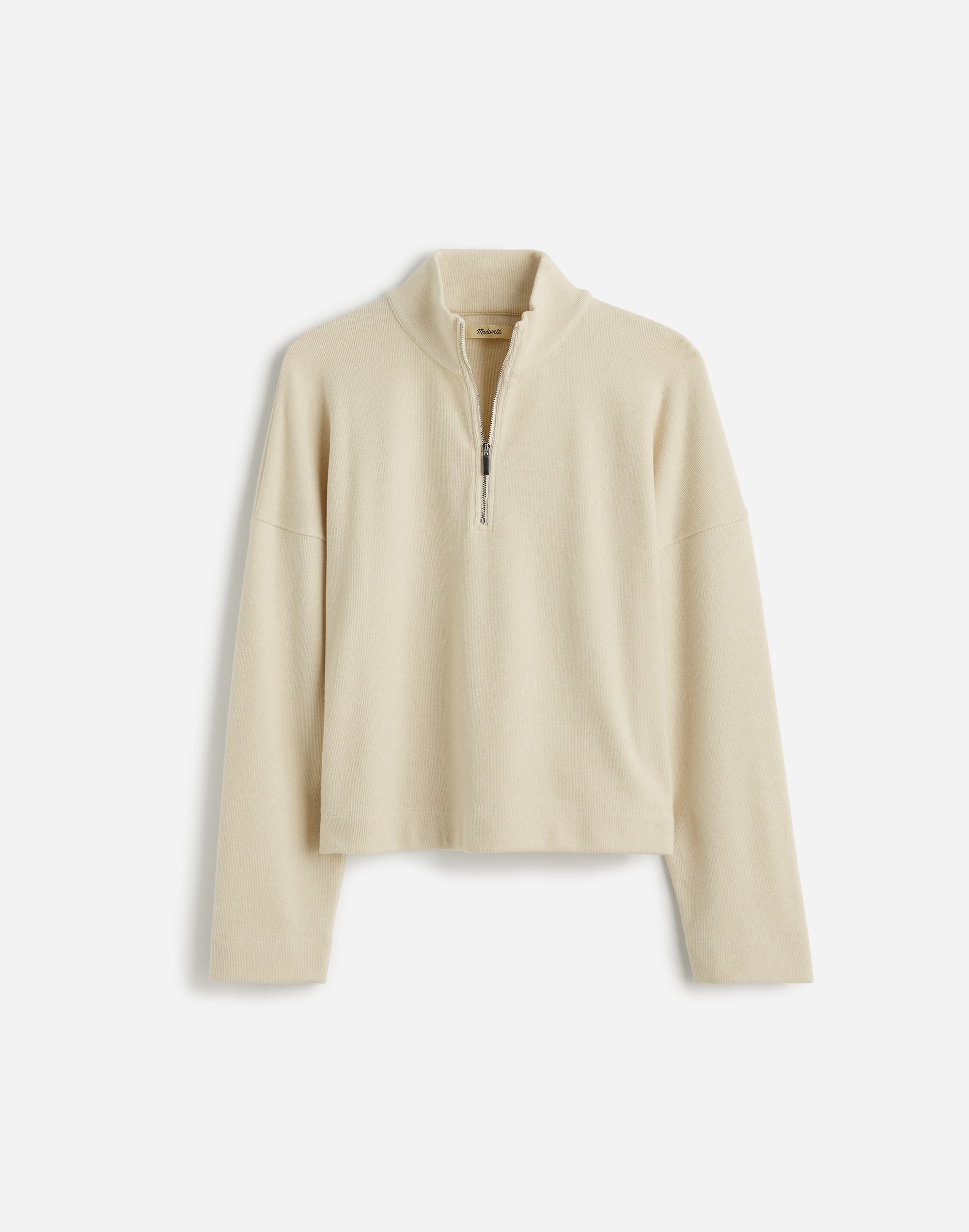 Quarter-Zip Pullover Top | Madewell