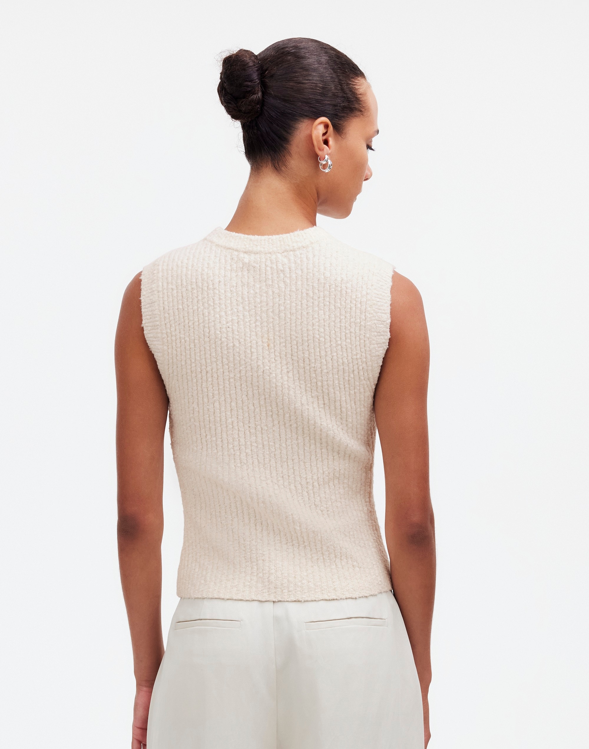 Bouclé-Knit Sweater Tank | Madewell