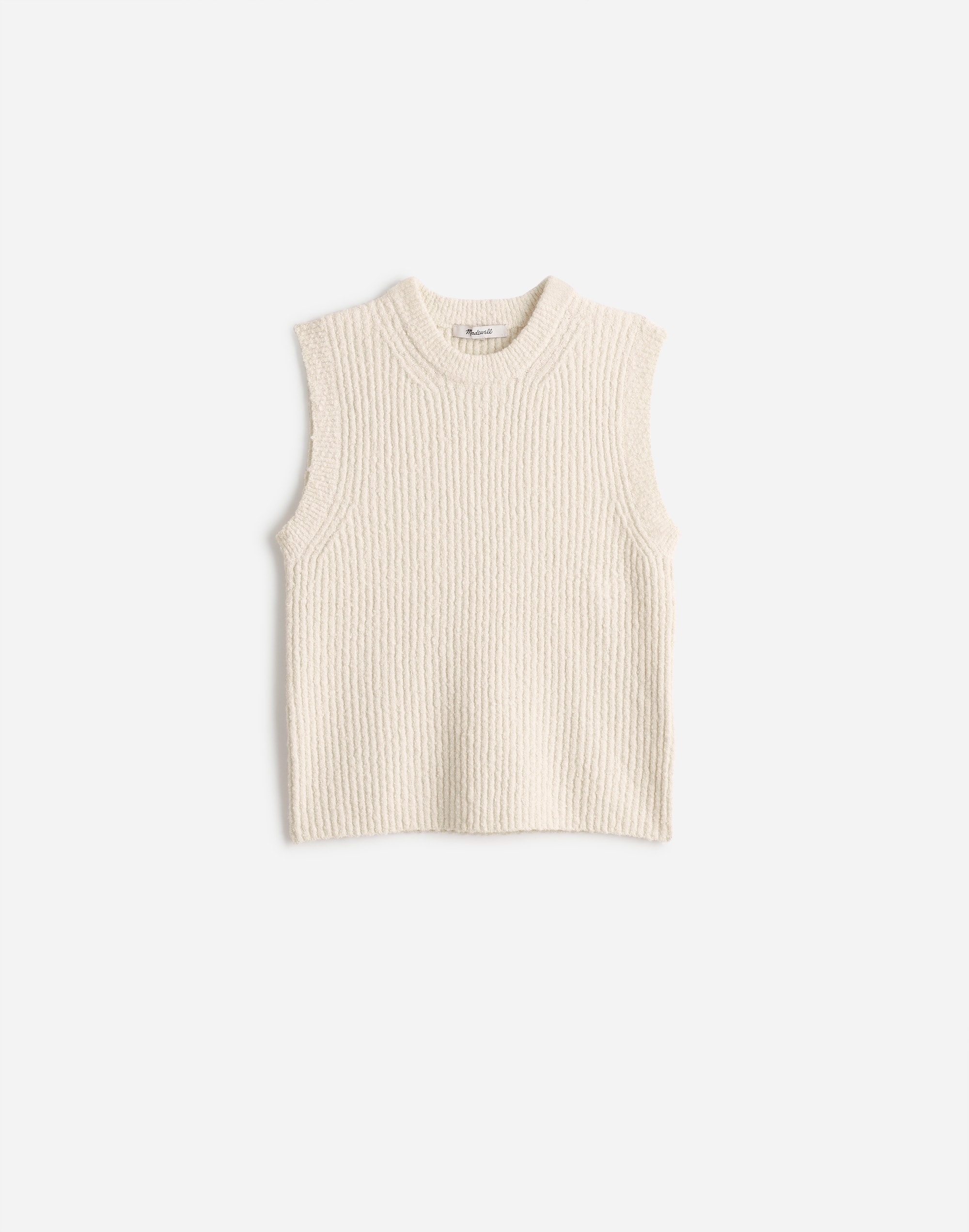 Bouclé-Knit Sweater Tank | Madewell