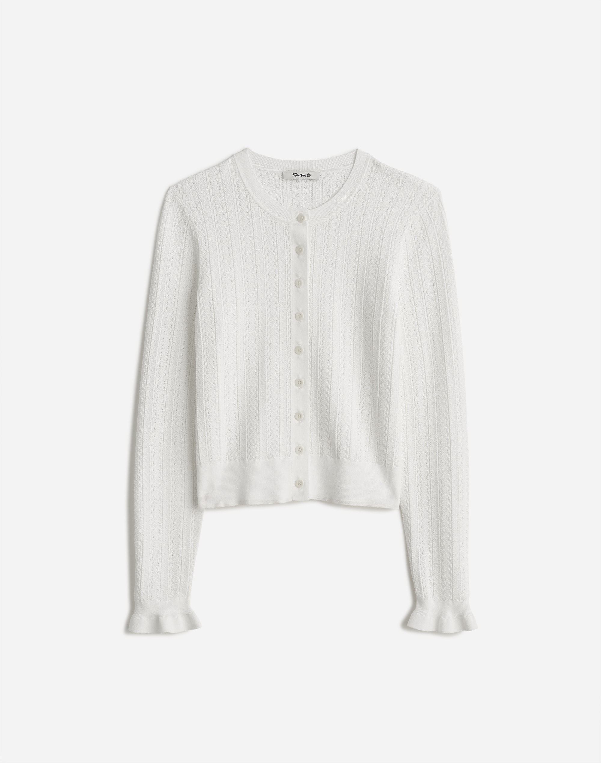 The Signature Open-Knit Cardigan | Madewell