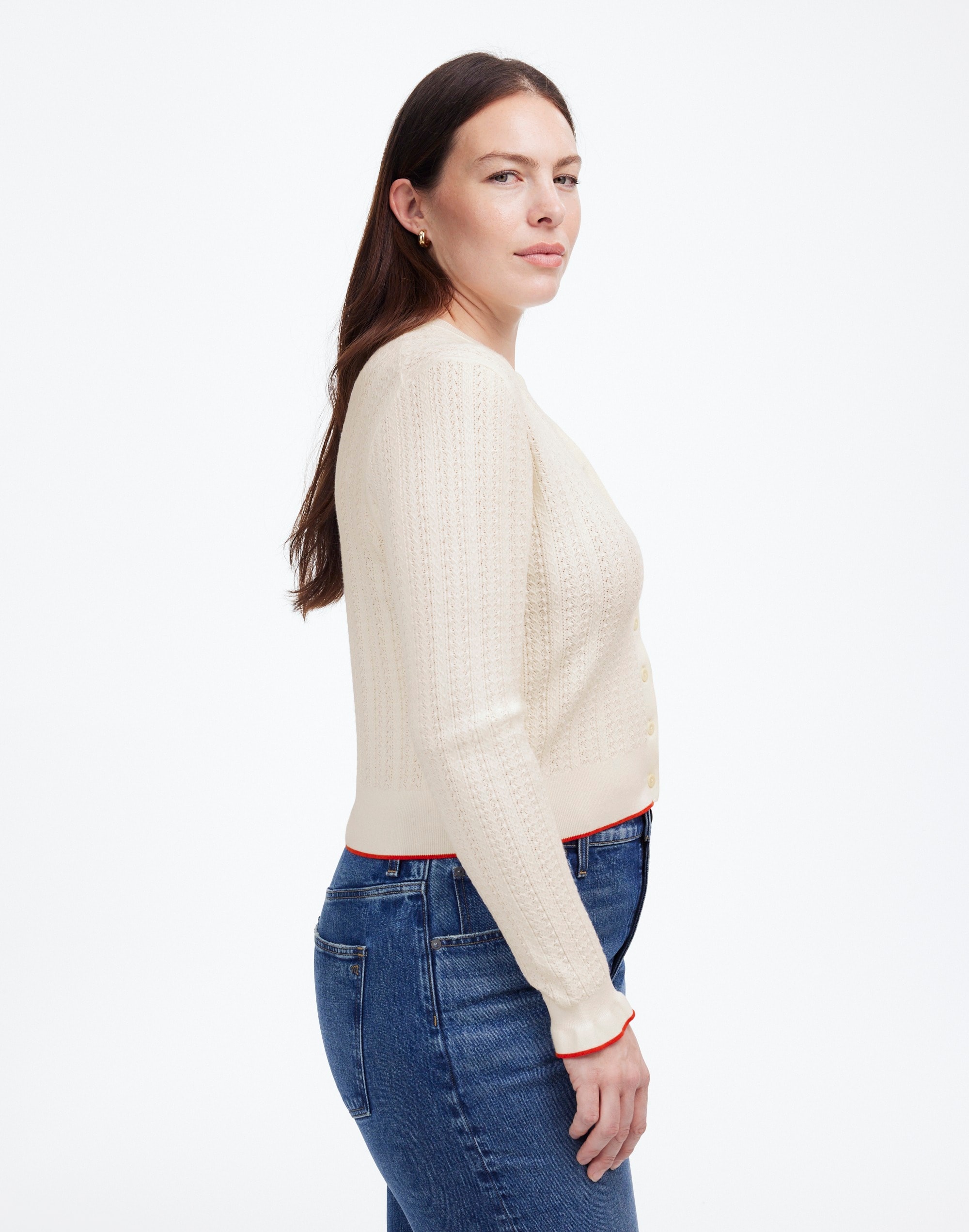 The Signature Open-Knit Cardigan | Madewell