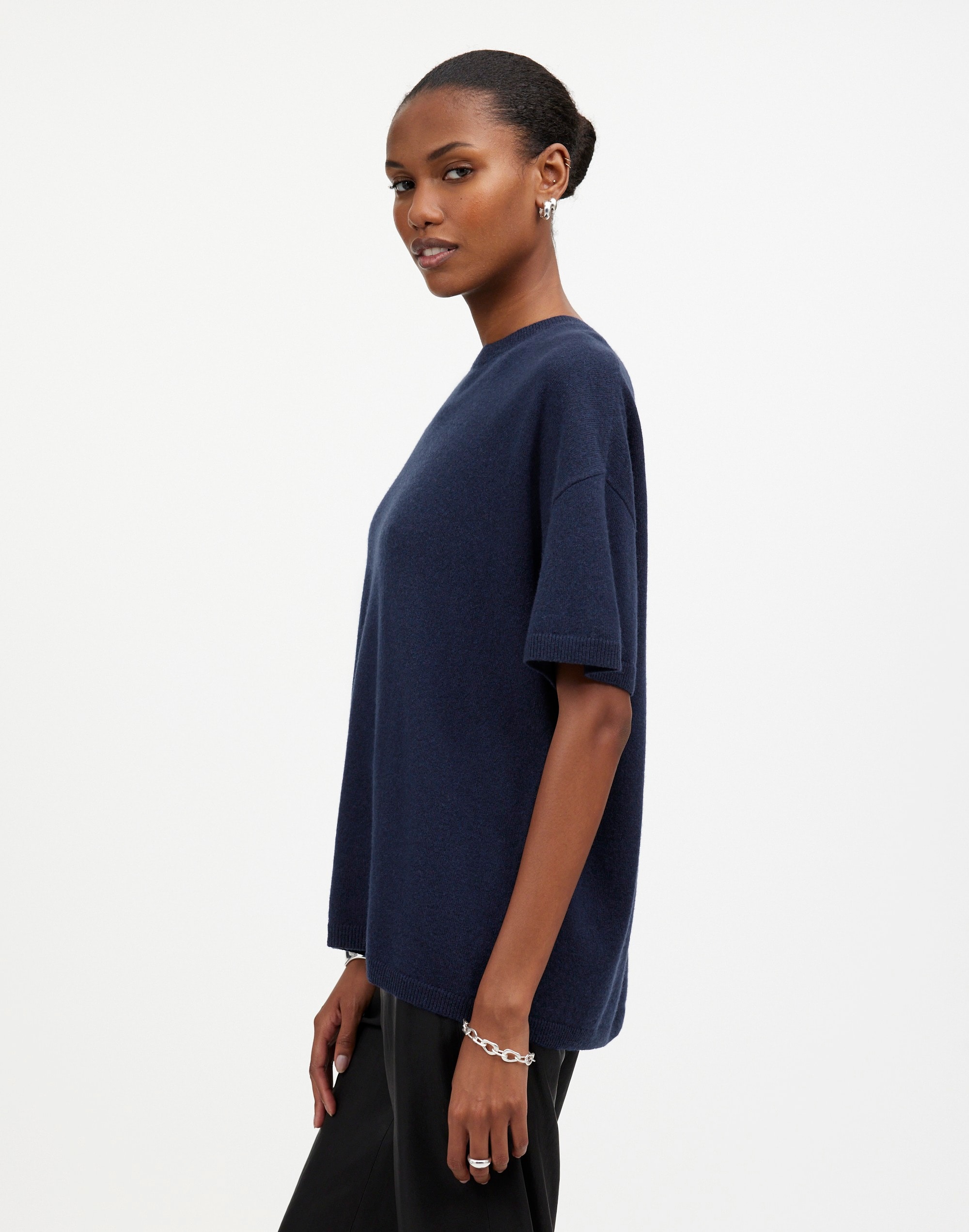 Cashmere Oversized Sweater Tee | Madewell