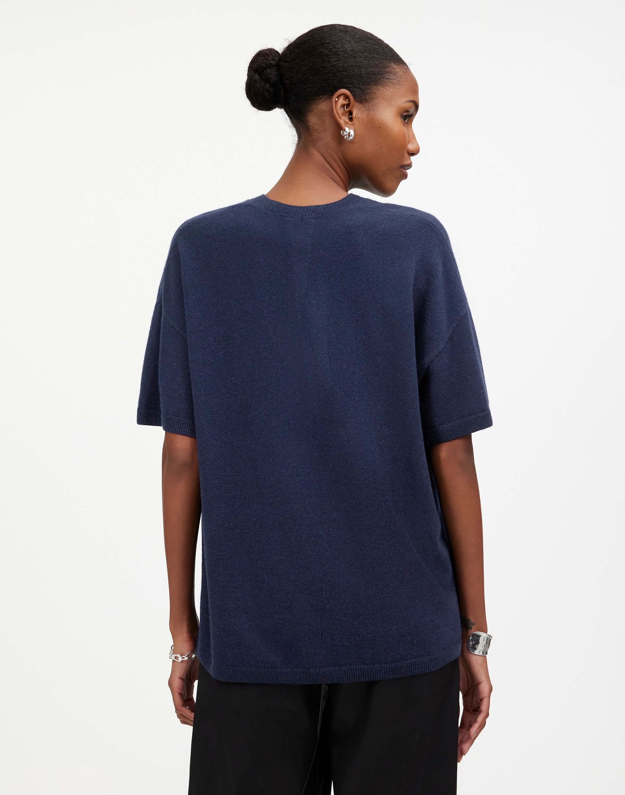 Cashmere Oversized Sweater Tee | Madewell