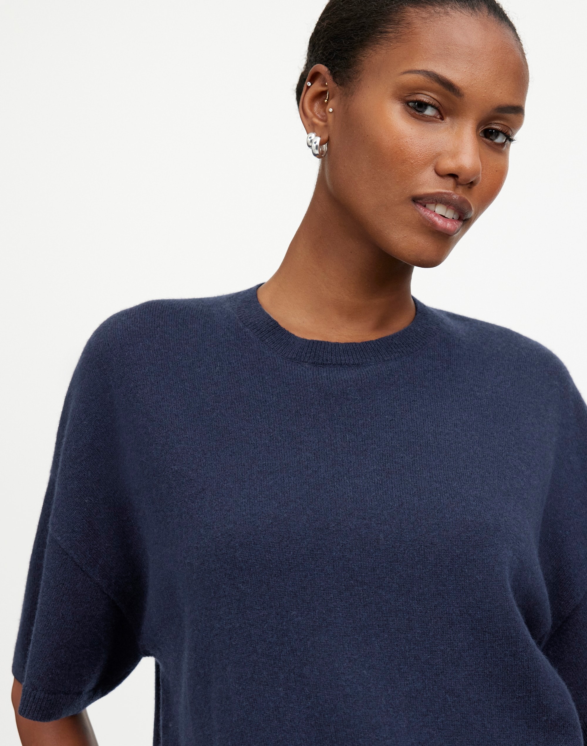 Cashmere Oversized Sweater Tee | Madewell