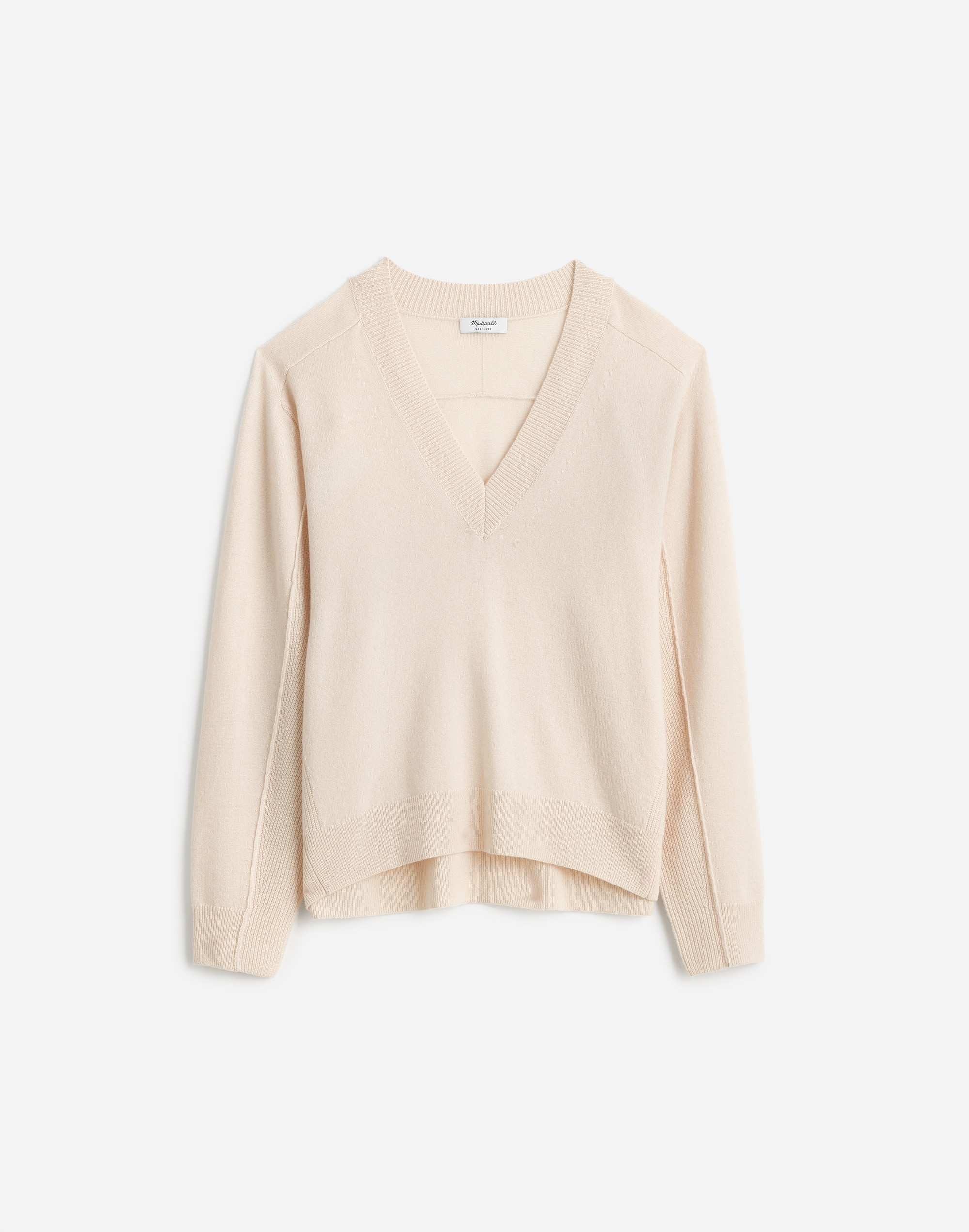 Cashmere V-Neck Sweater | Madewell