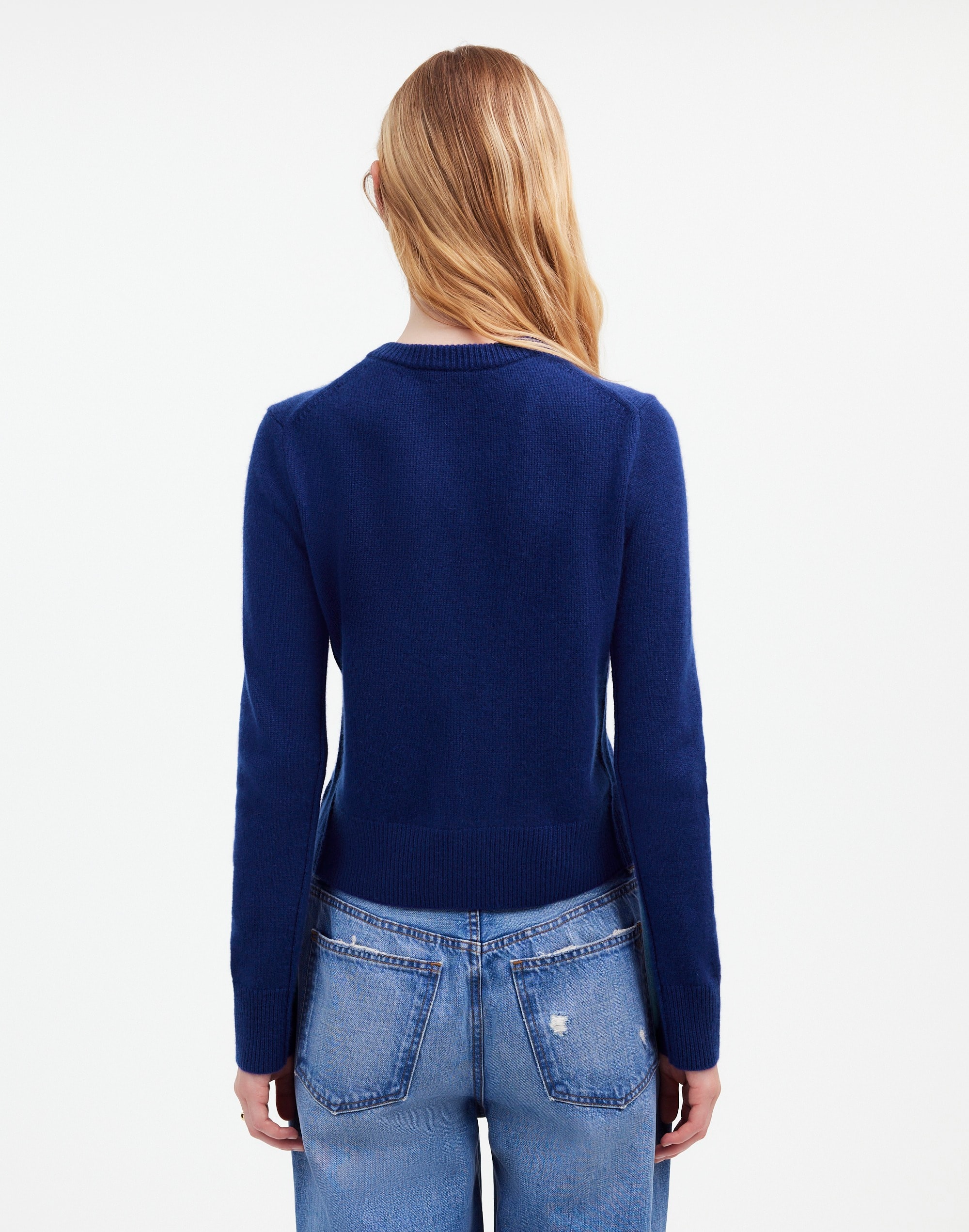 Cashmere Button-Front Cardigan Sweater | Madewell