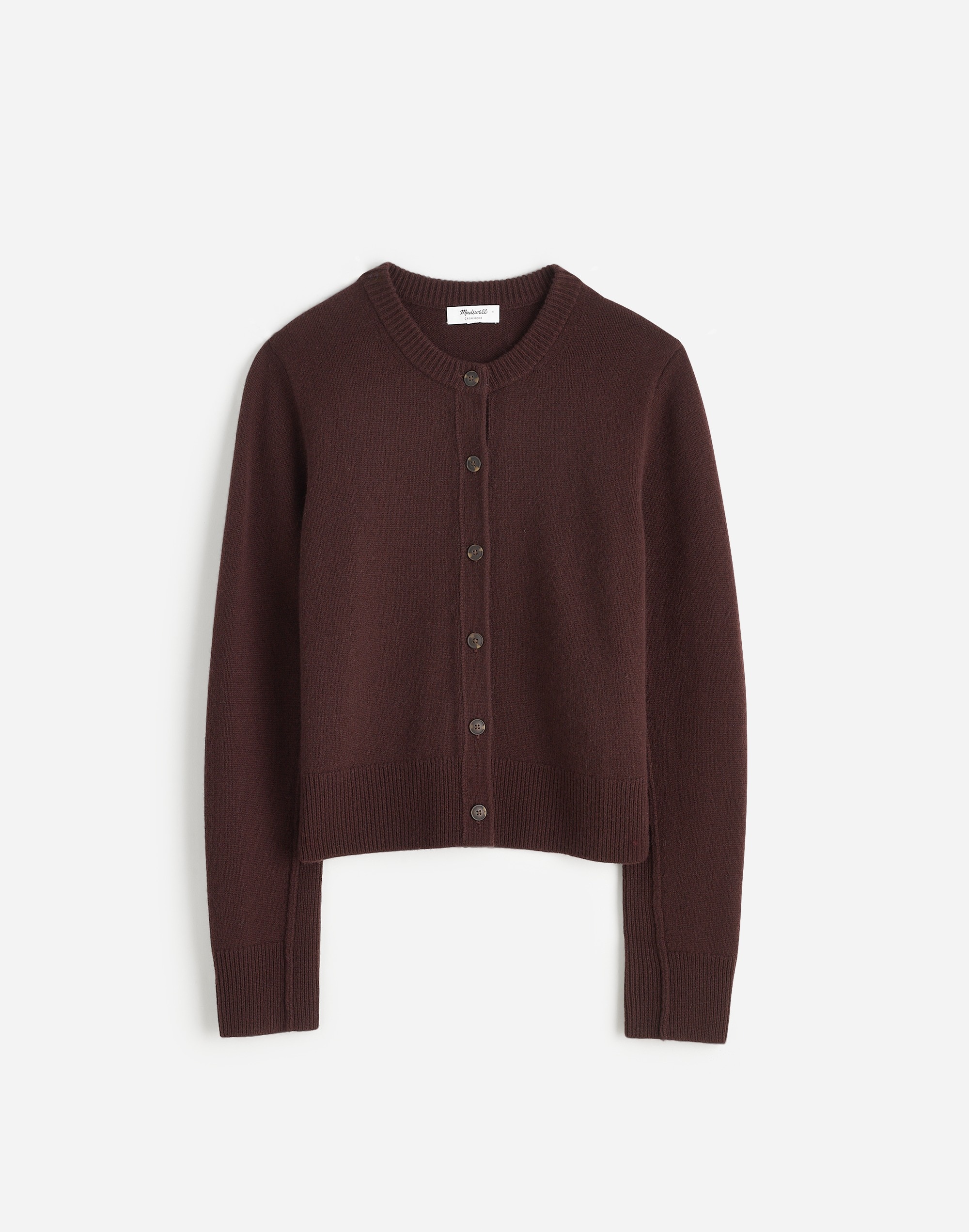 Cashmere Button-Front Cardigan Sweater | Madewell