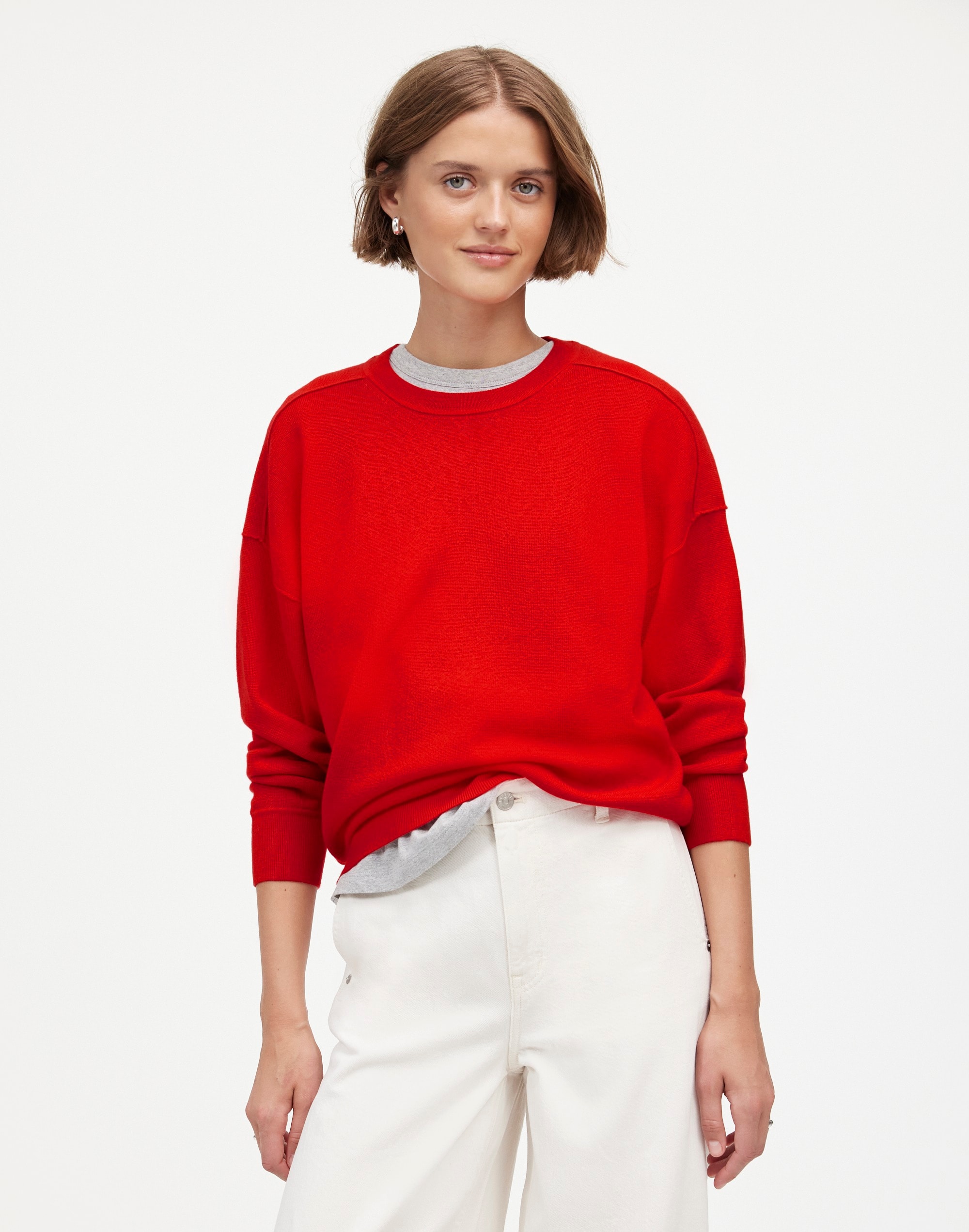 Merino Wool Pullover Sweater